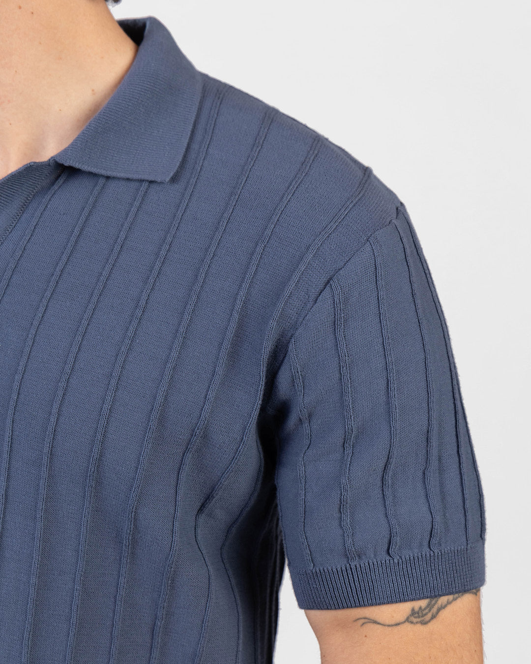 Men’s Textured Jacquard Polo