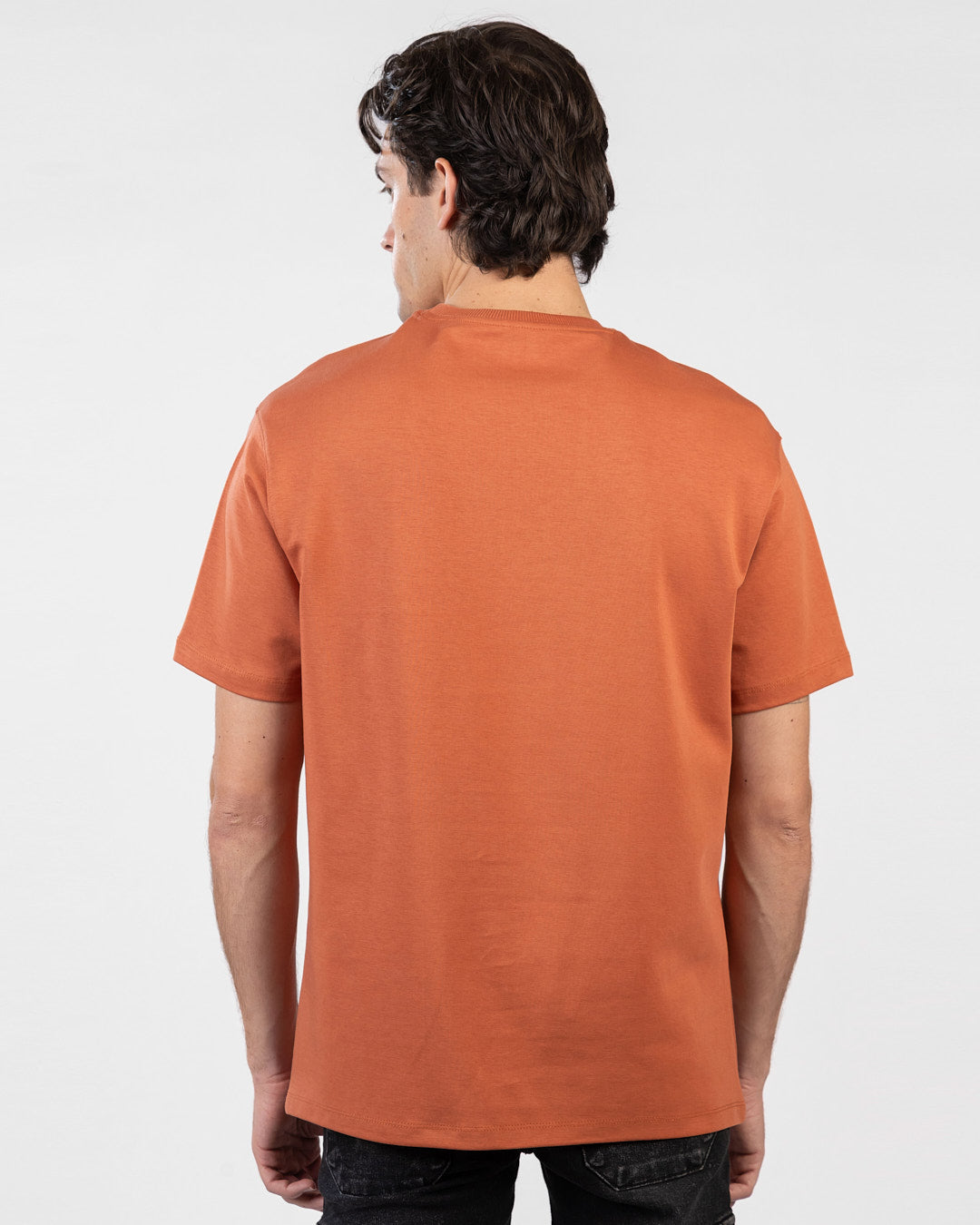 Oversized Interlock Basic T-Shirt