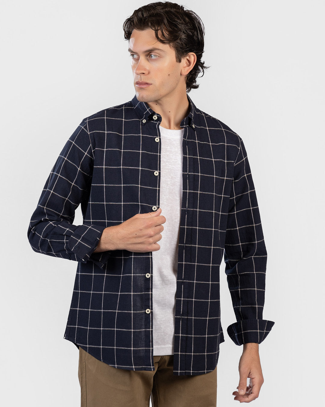 Linen Long Sleeve Shirt