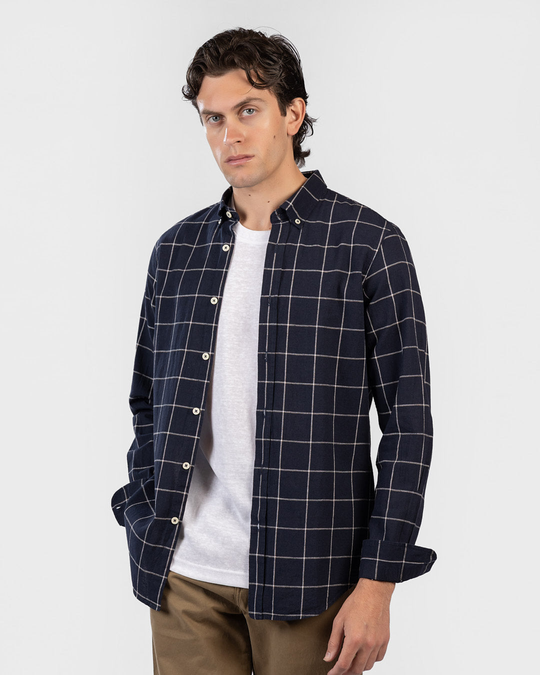 Linen Long Sleeve Shirt