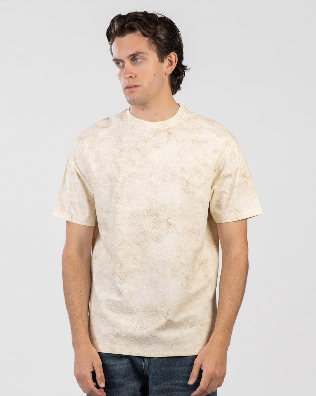 Relaxed Printed Jacquard Tee