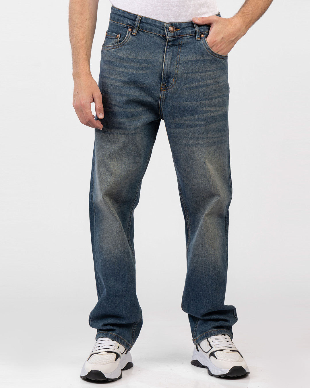 Pressly Wide-Leg Pants with Button Detail