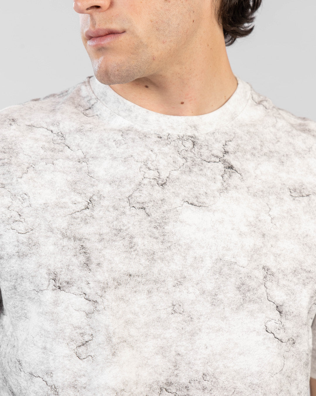 Relaxed Printed Jacquard Tee