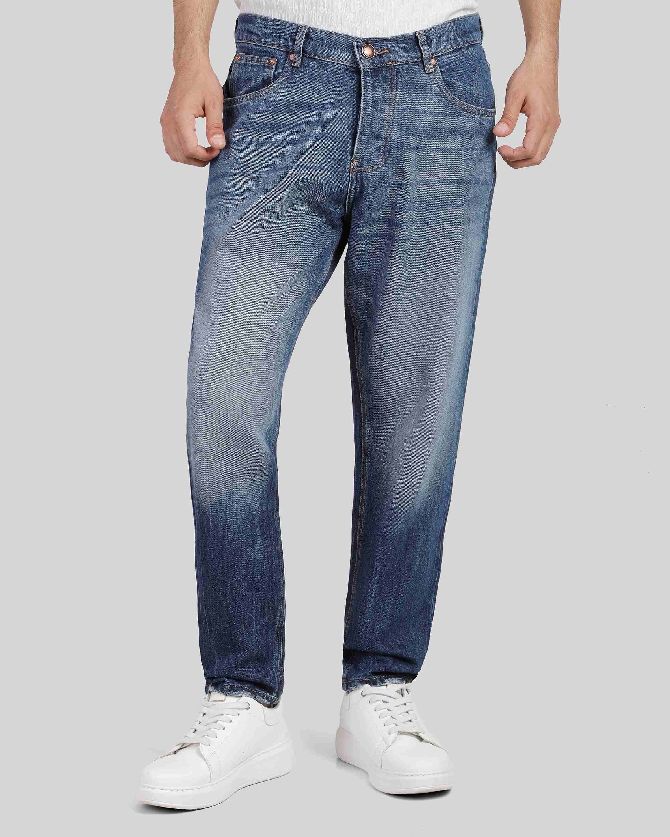 Tapered Fashion Denim – PANTS MEN/6117