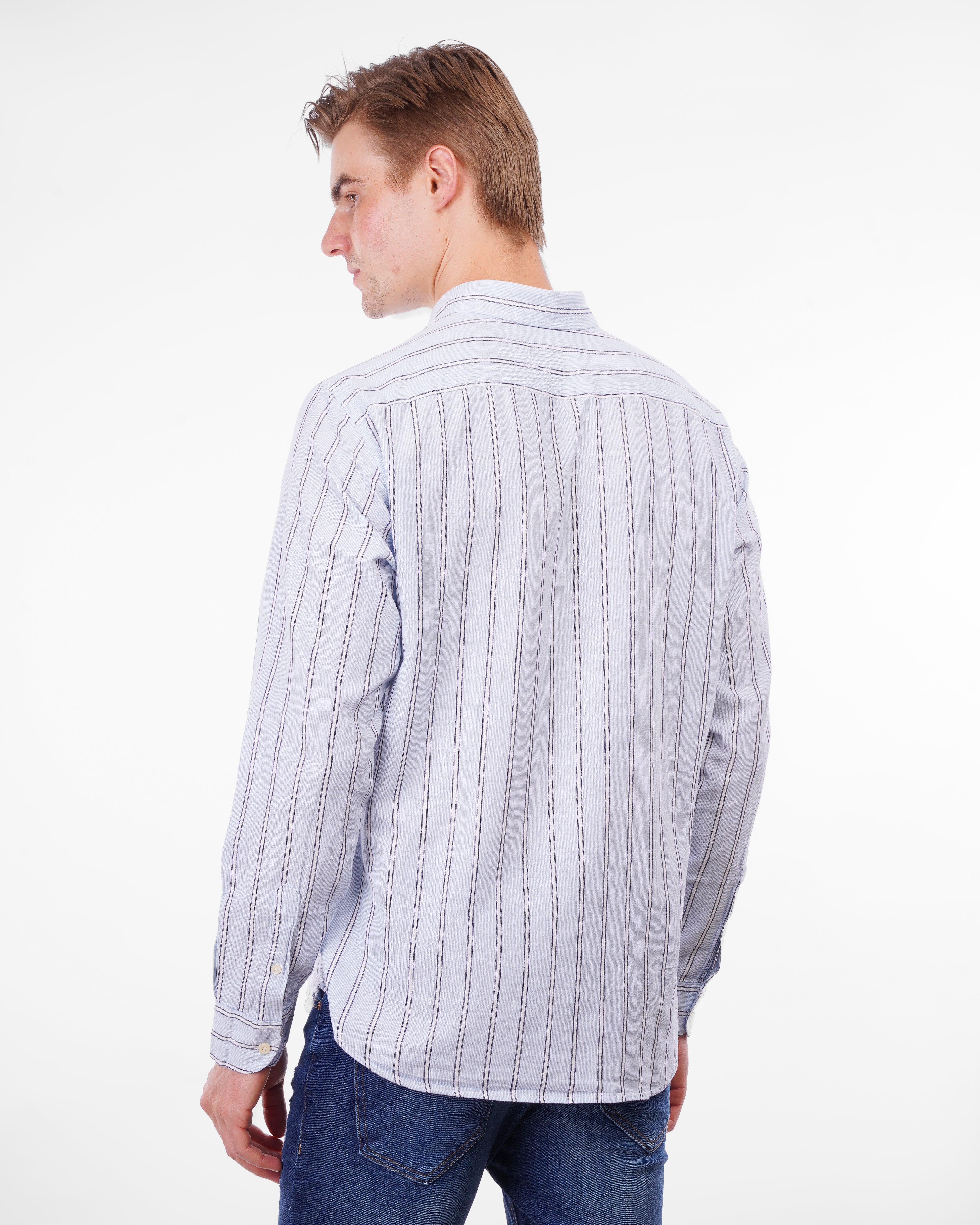 Fine Stripe Office Shirt – SHI/3291