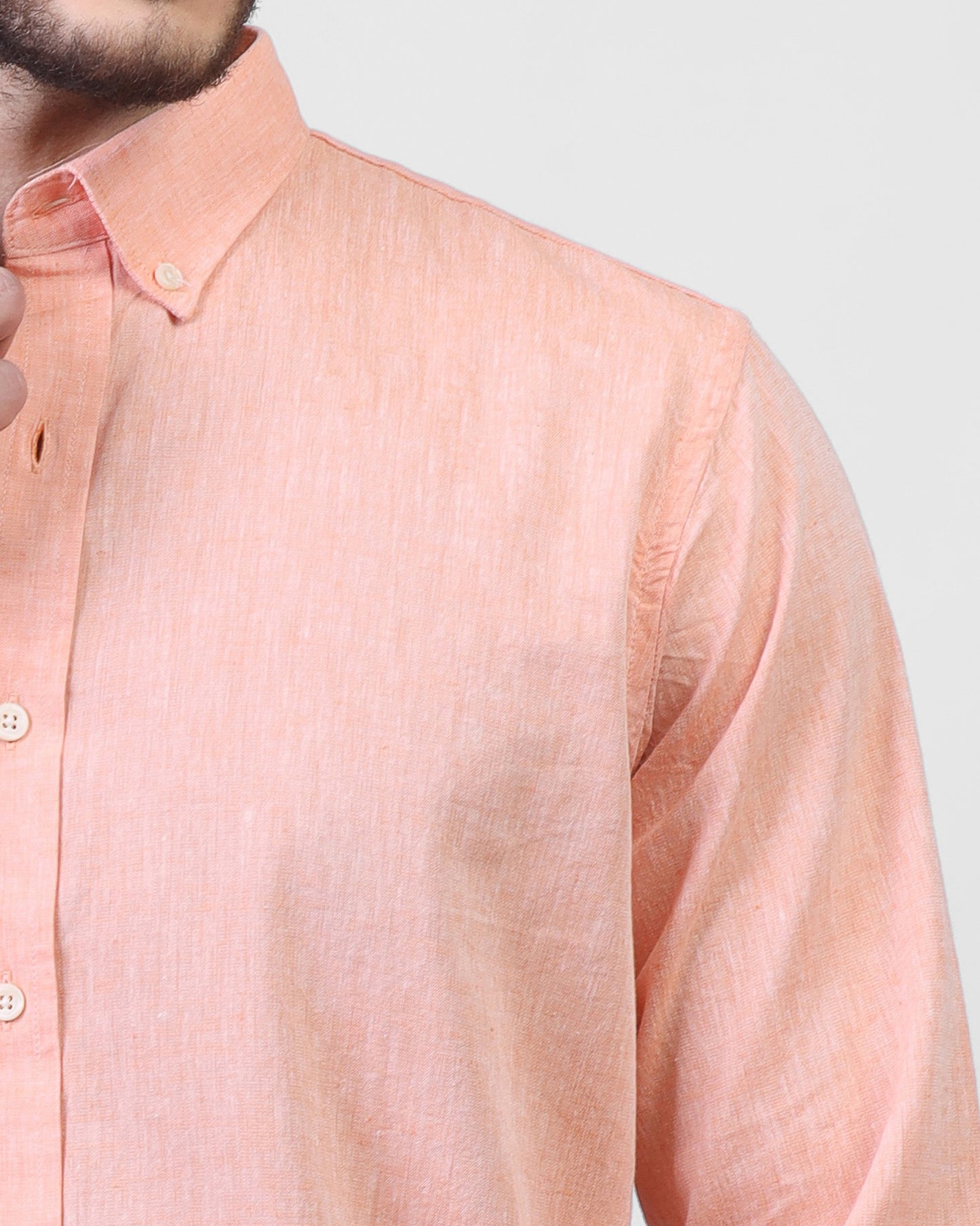 Basic linen shirt - 3292