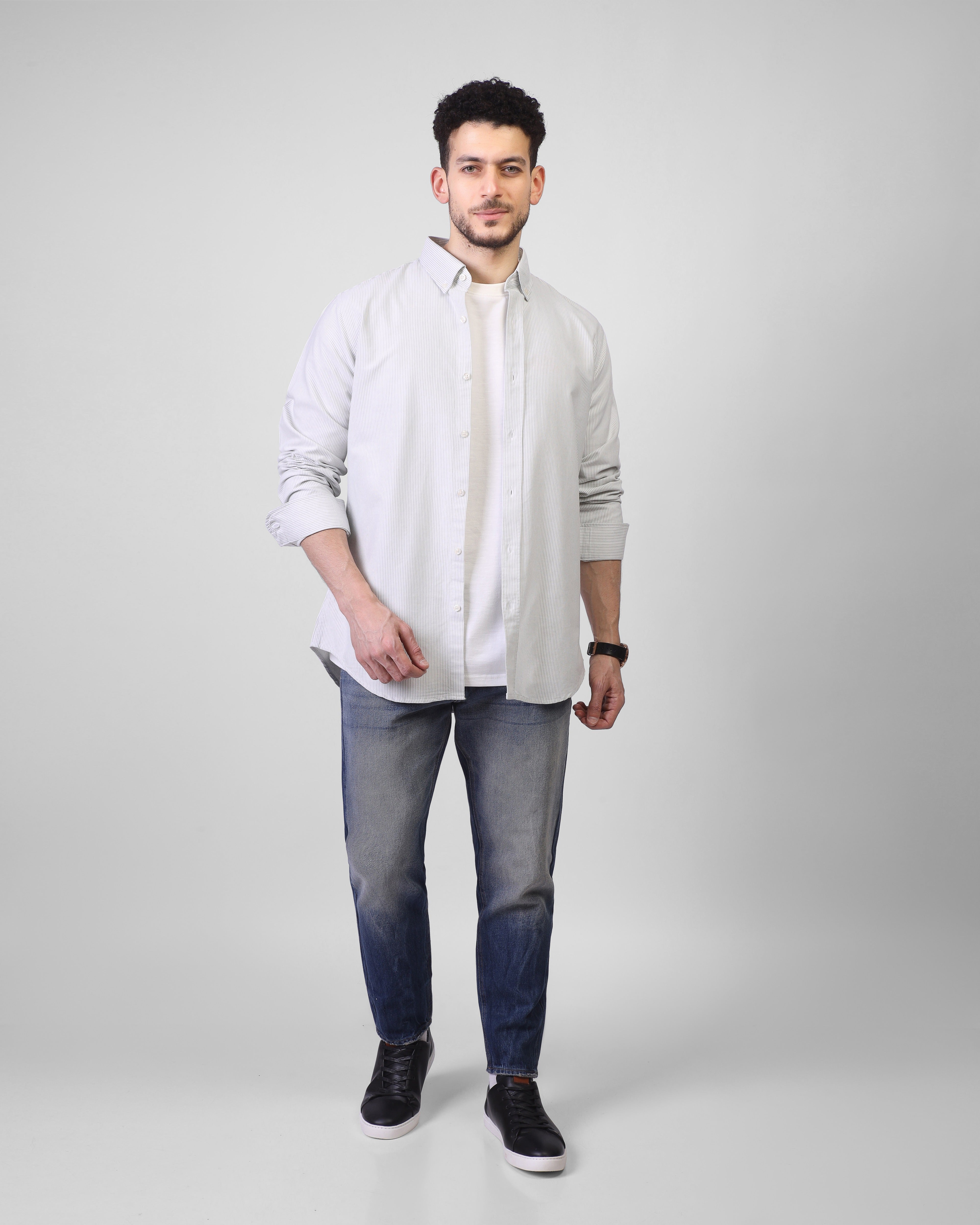 Textured Stripe Shirt – SHI/3310