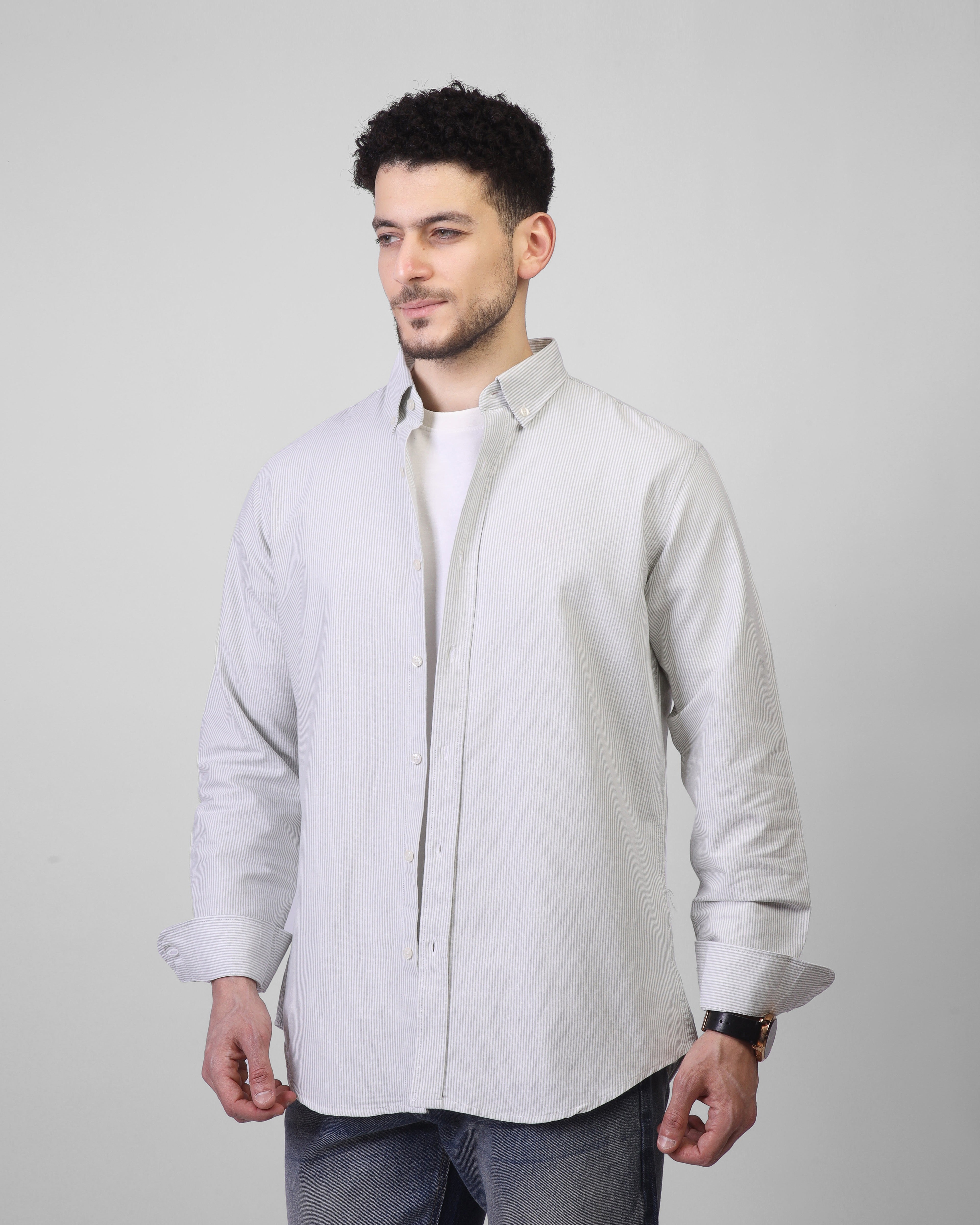 Textured Stripe Shirt – SHI/3310