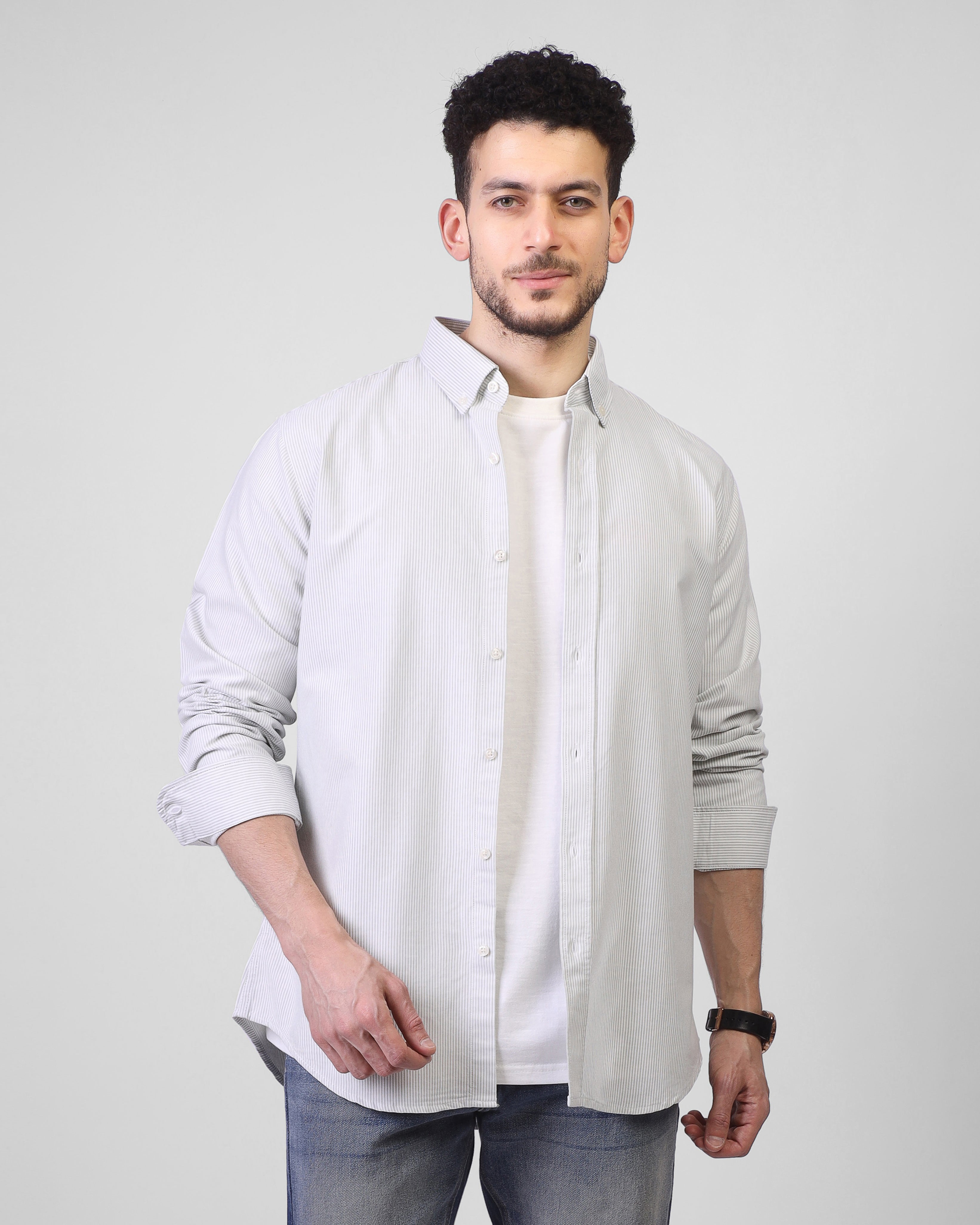 Textured Stripe Shirt – SHI/3310
