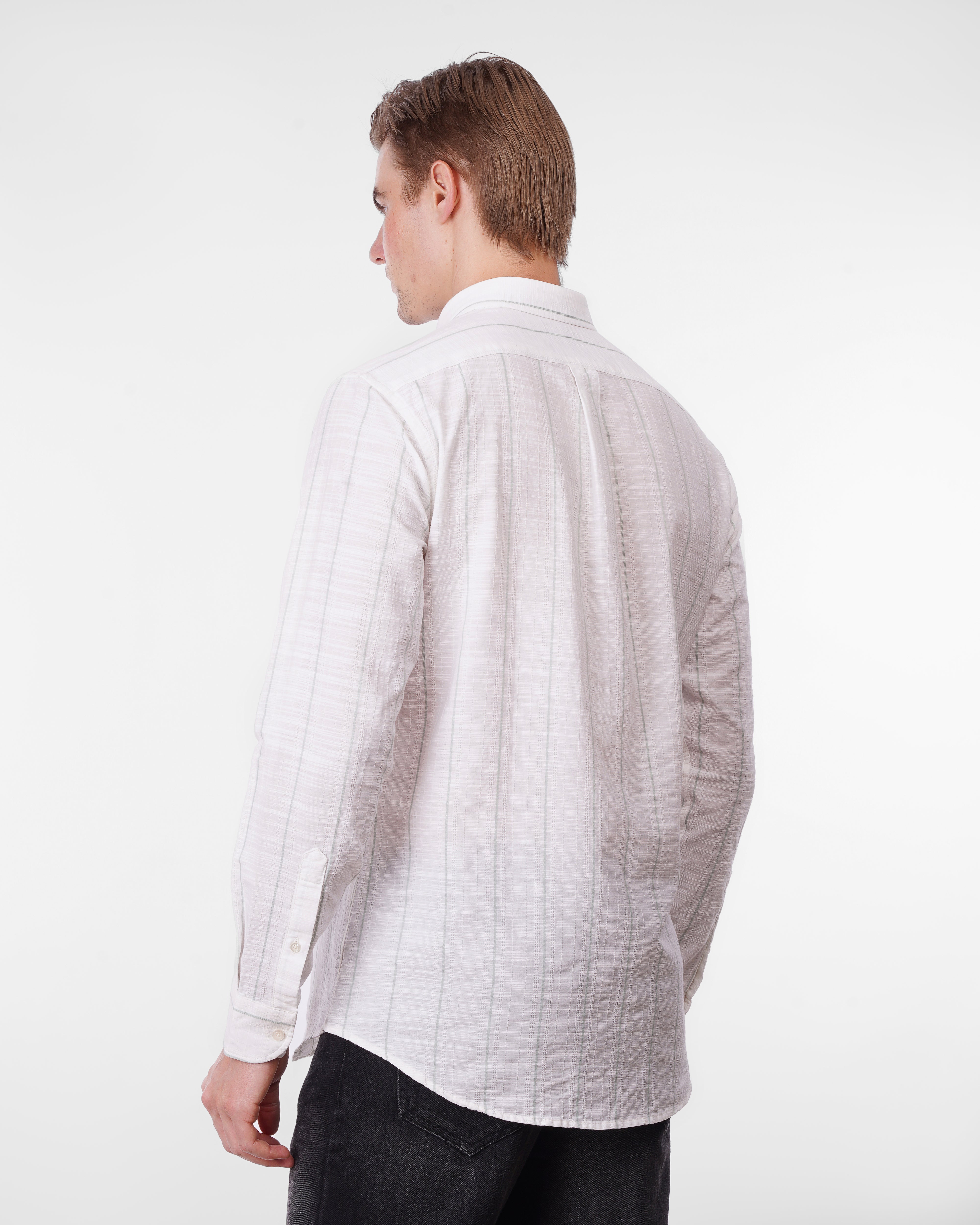 Monochrome Stripe Shirt – SHI/3311