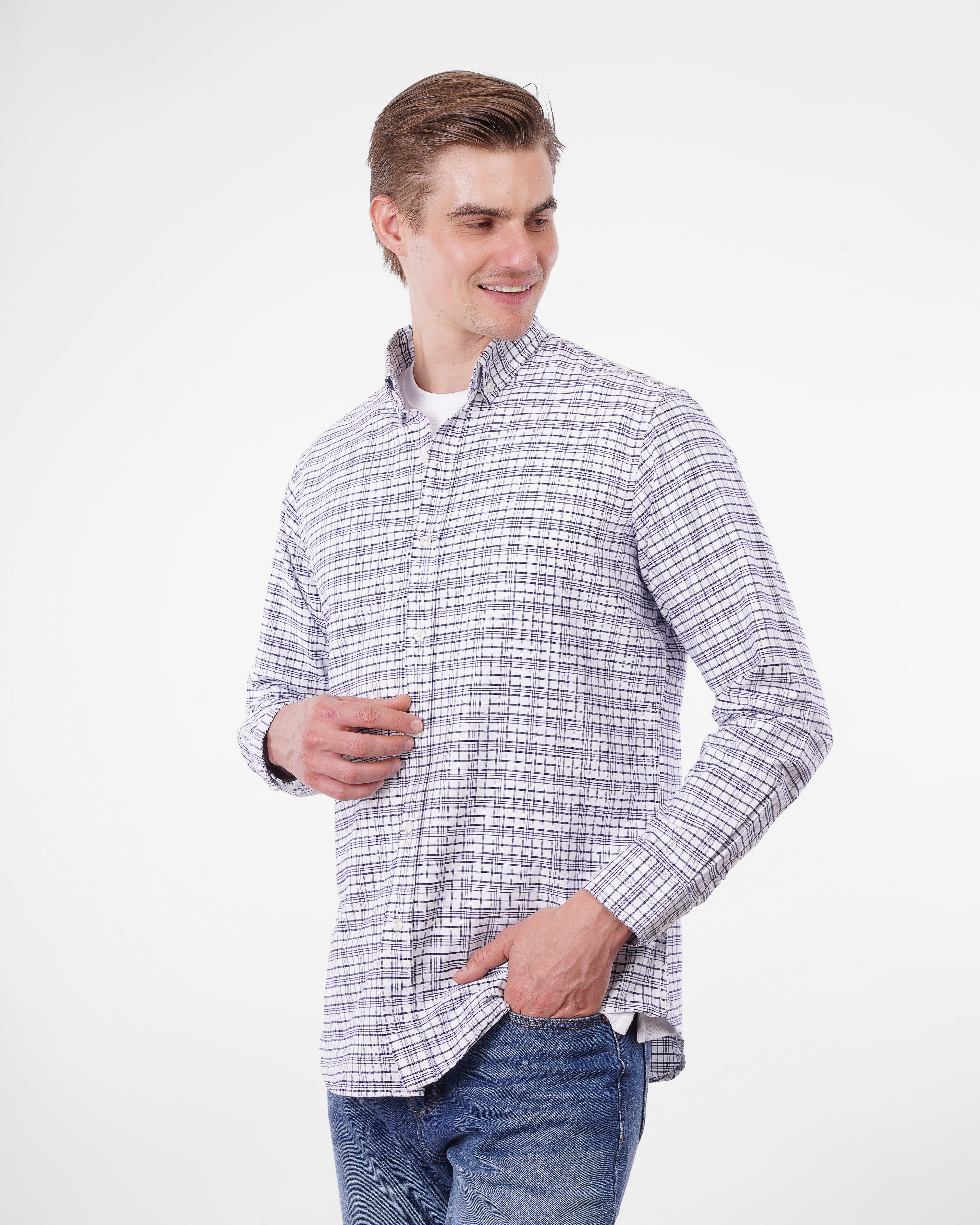 Clean Cut Stripe Shirt – SHI/3313