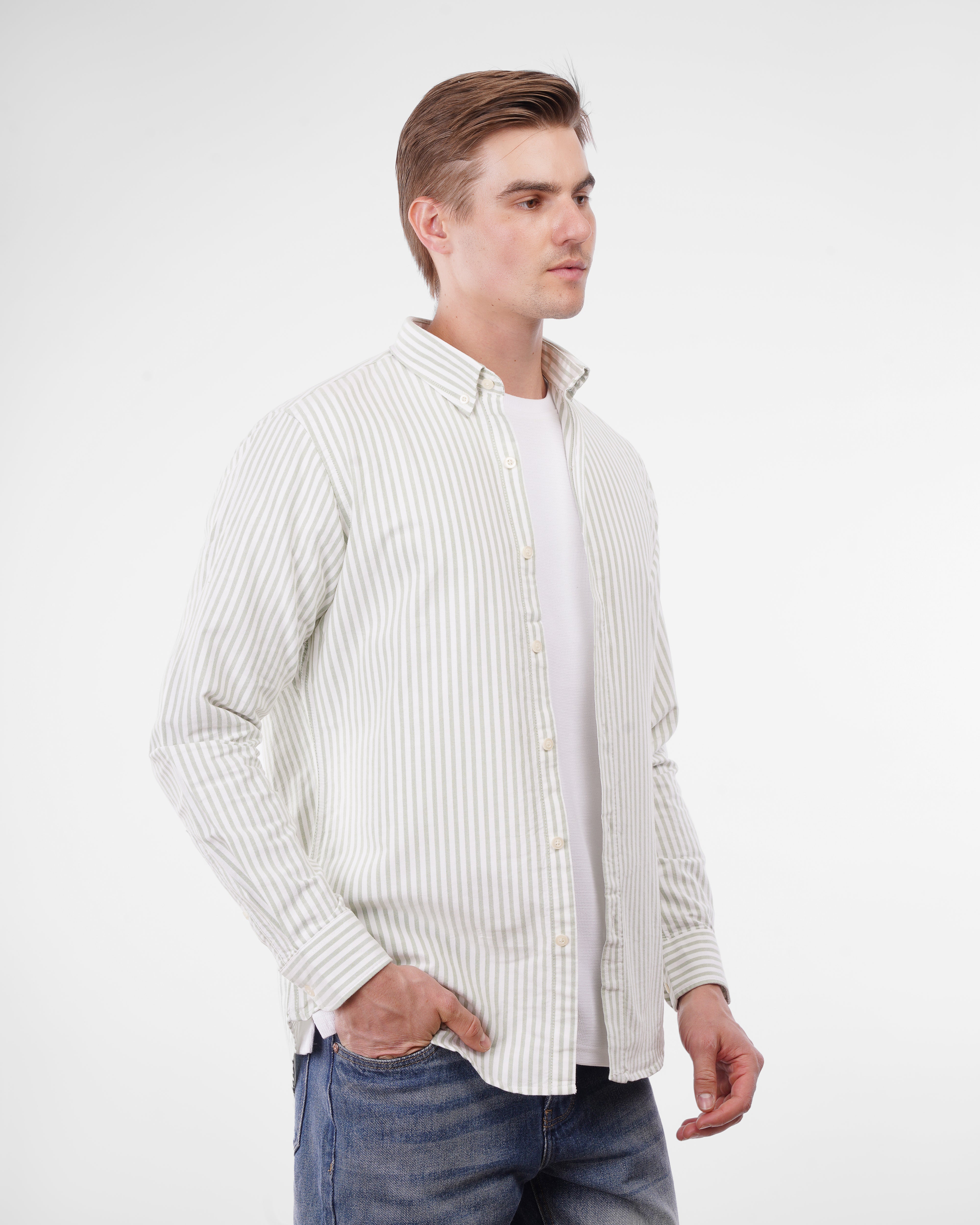 Sand Toned Stripe Shirt – SHI/3316