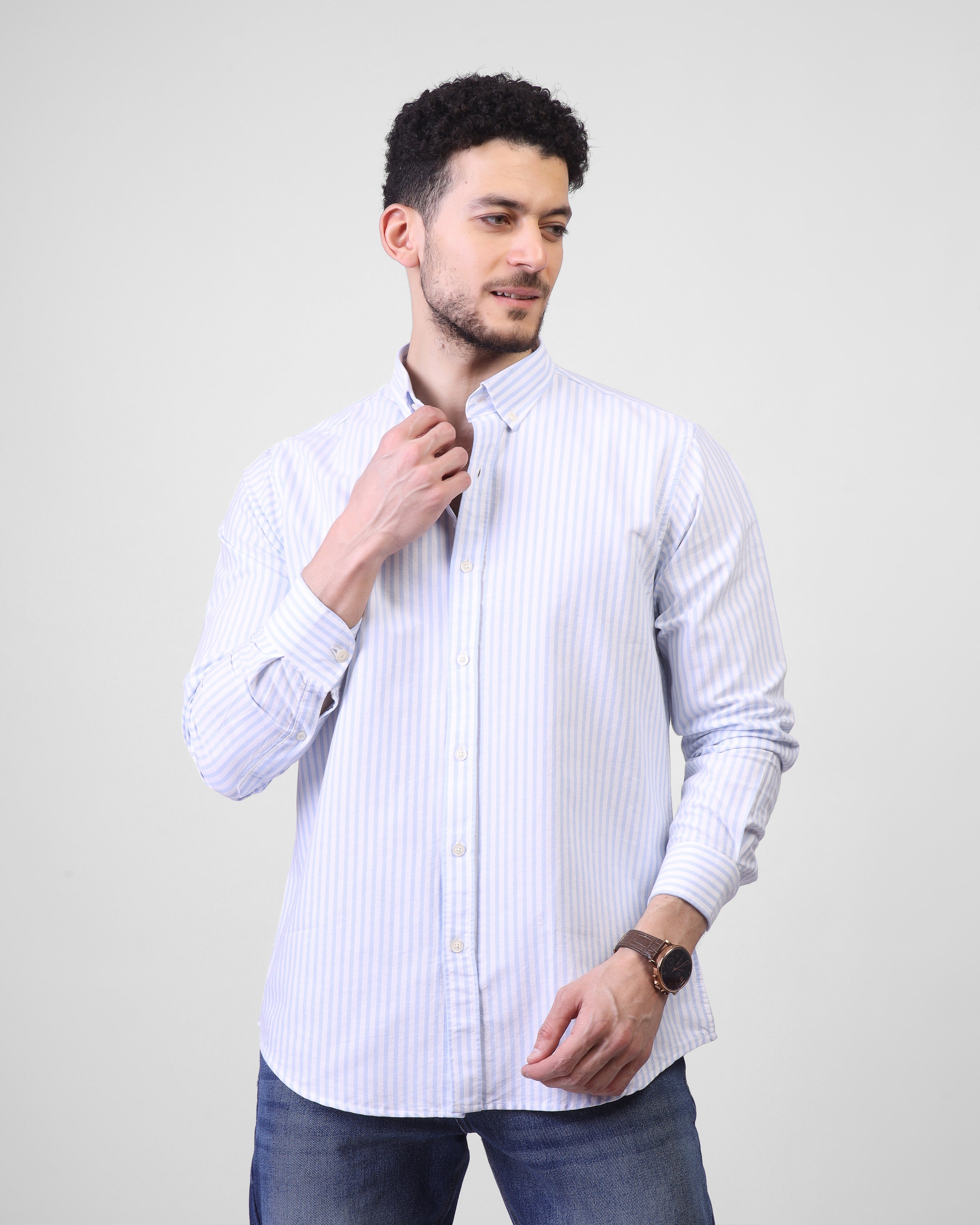 Sand Toned Stripe Shirt – SHI/3316