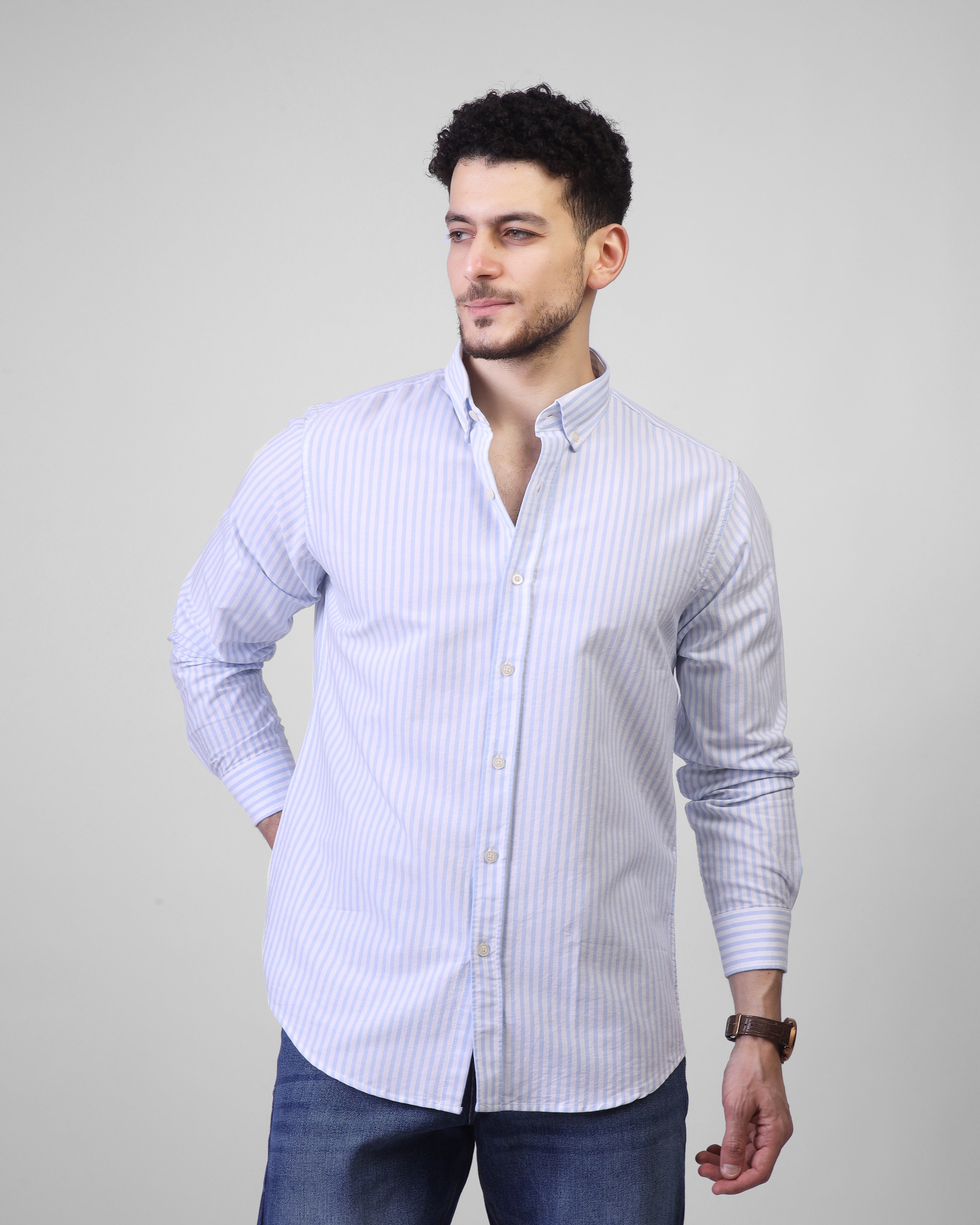 Sand Toned Stripe Shirt – SHI/3316