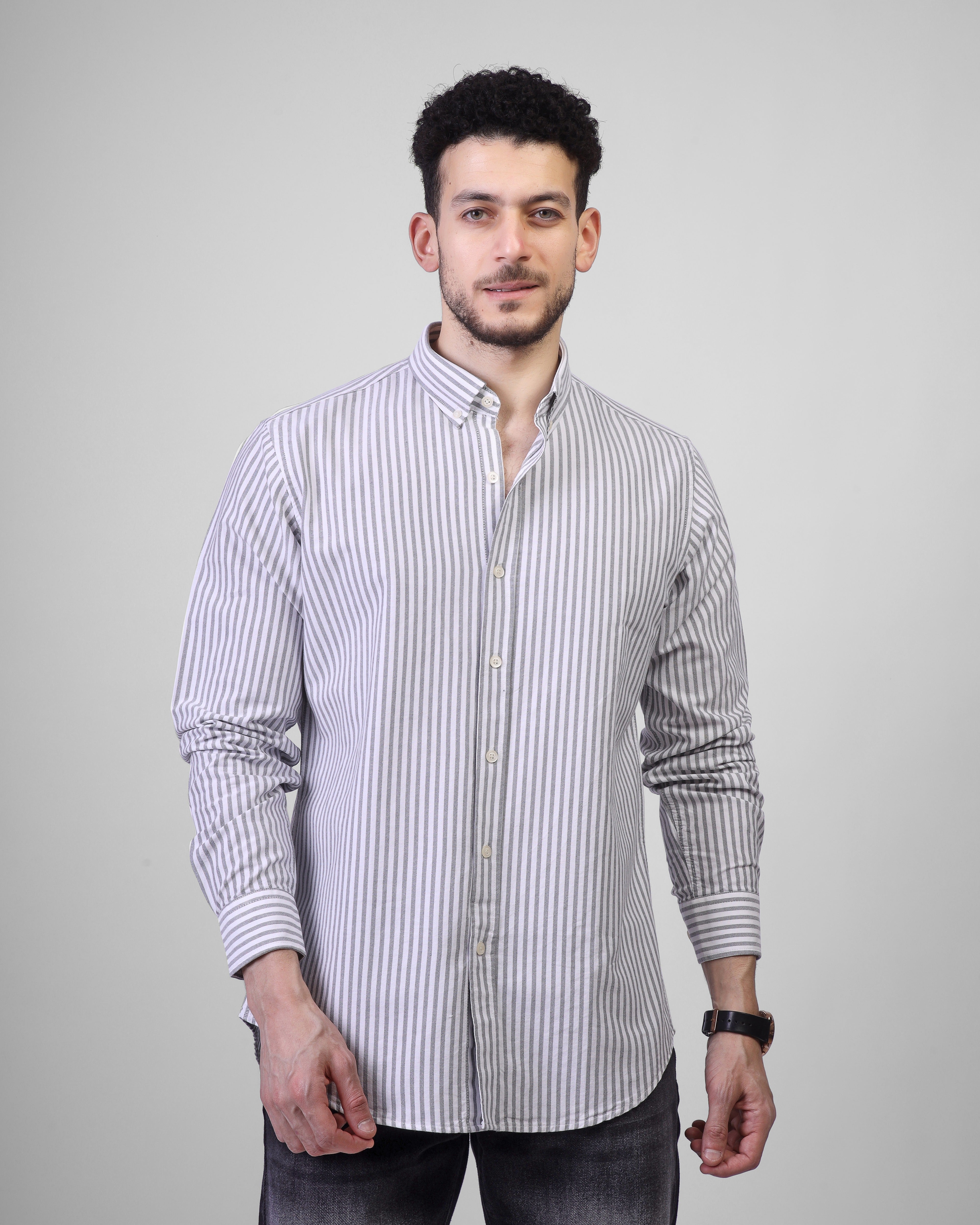 Sand Toned Stripe Shirt – SHI/3316