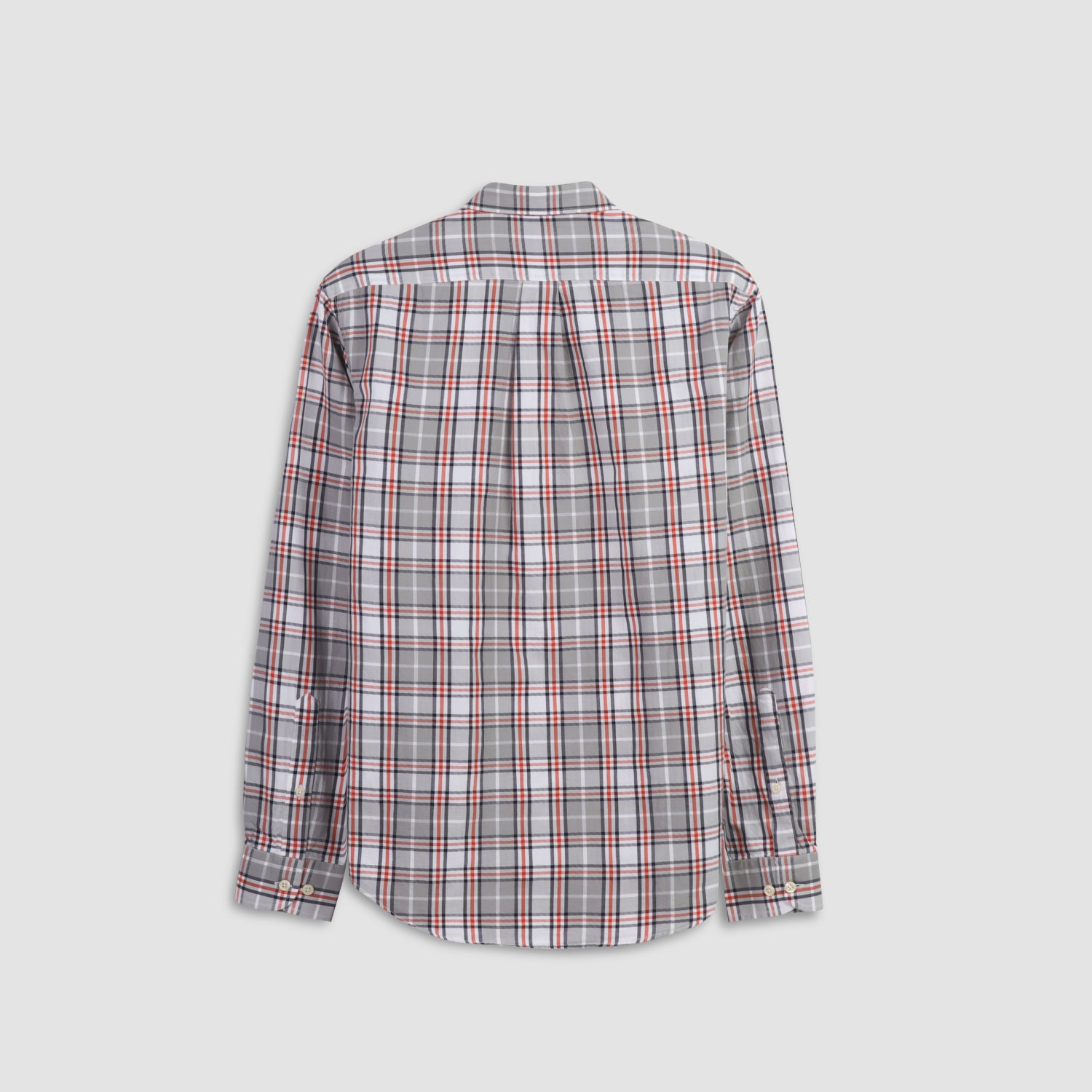 Striped Cotton Button-Up - 3326