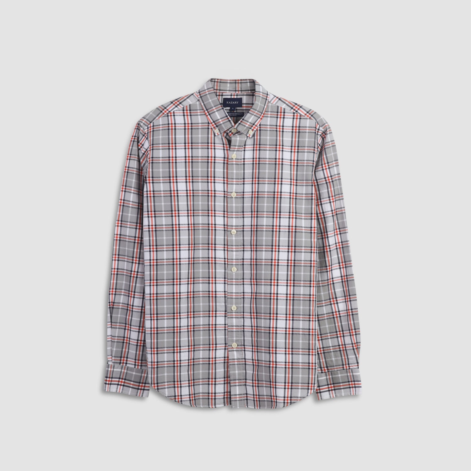 Striped Cotton Button-Up - 3326