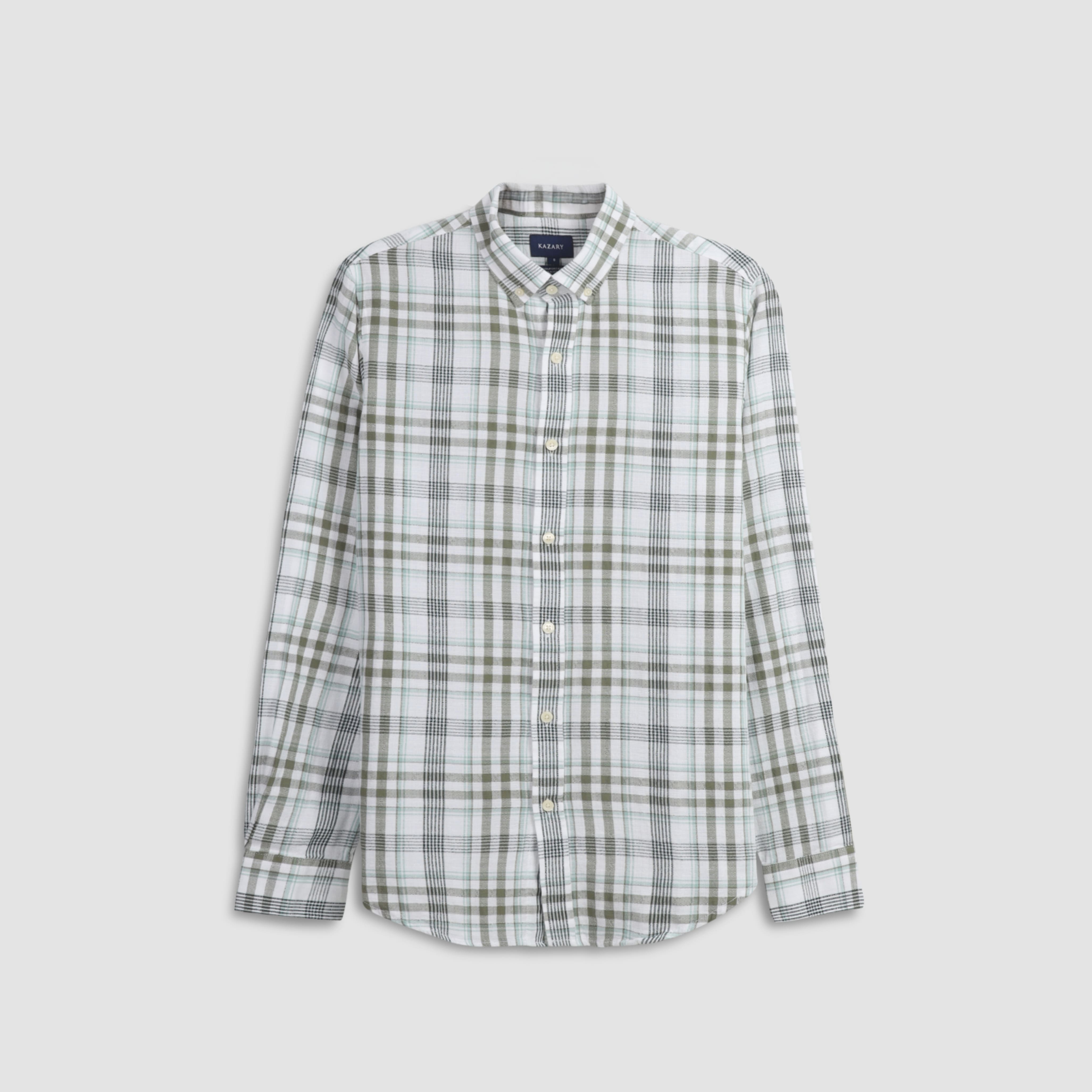Brushed Checks Shirt - 3331