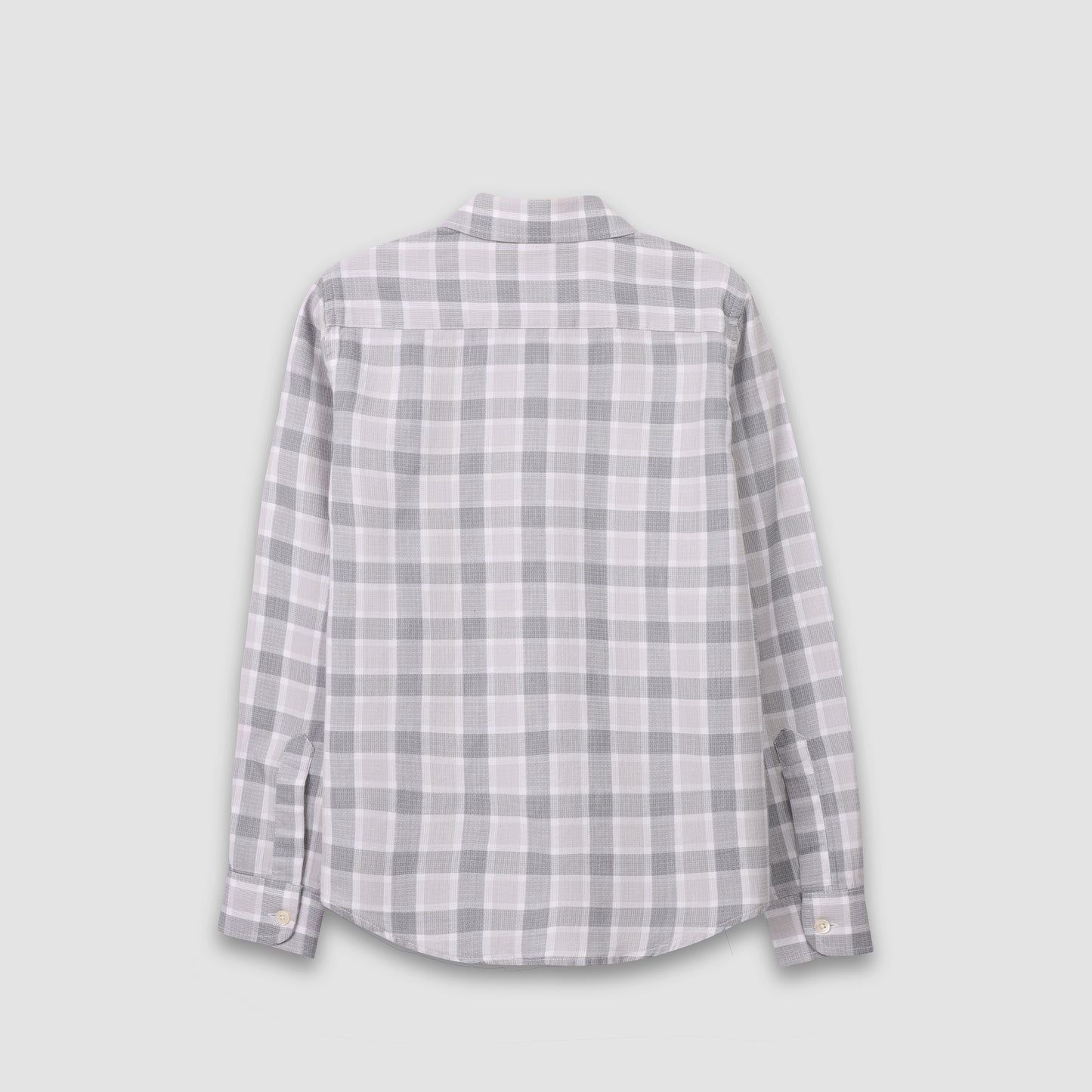 LONG SLEEVE SHIRT KIDS BASIC PLAID COTTON 3333