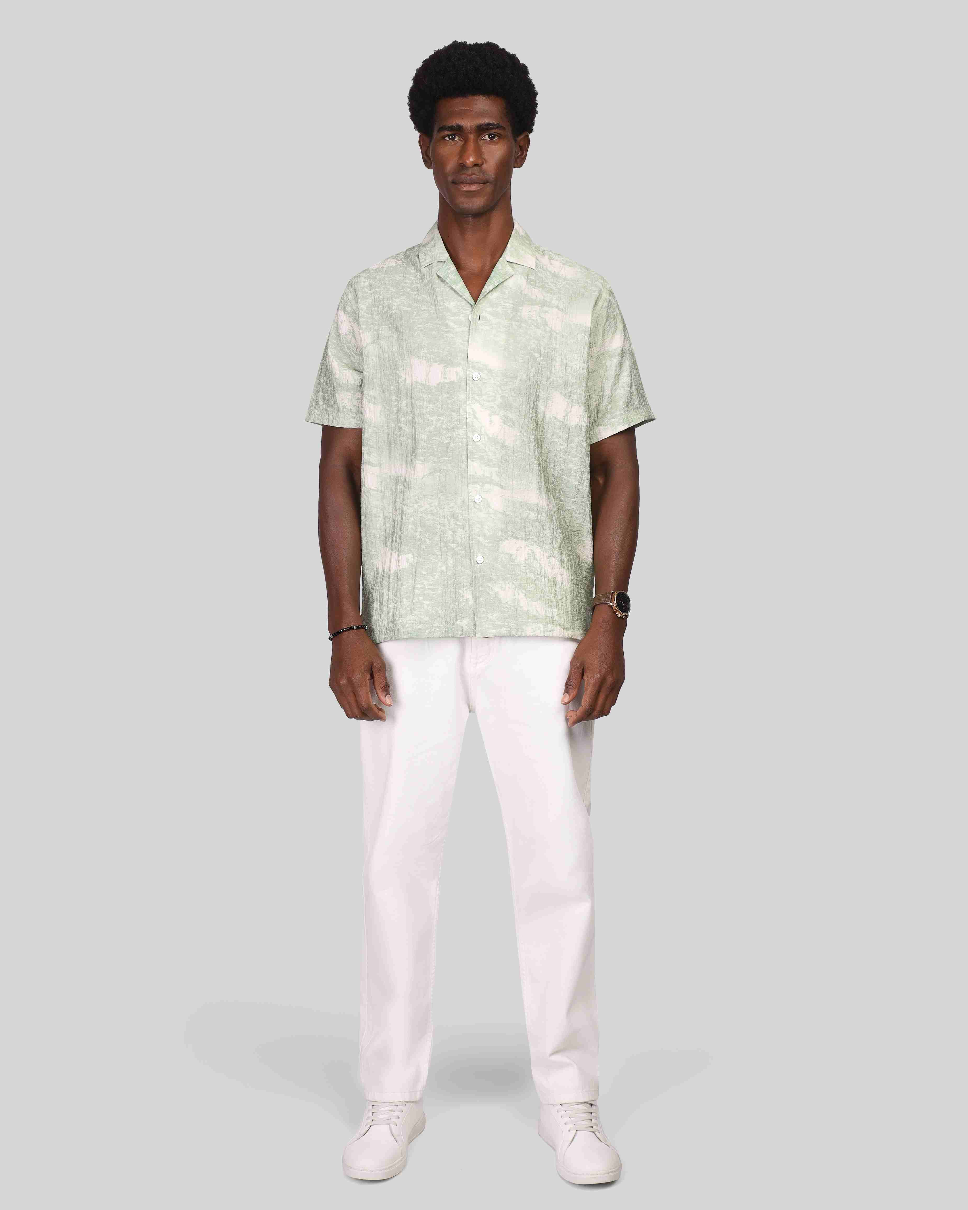 Art Print Shirt - 3341