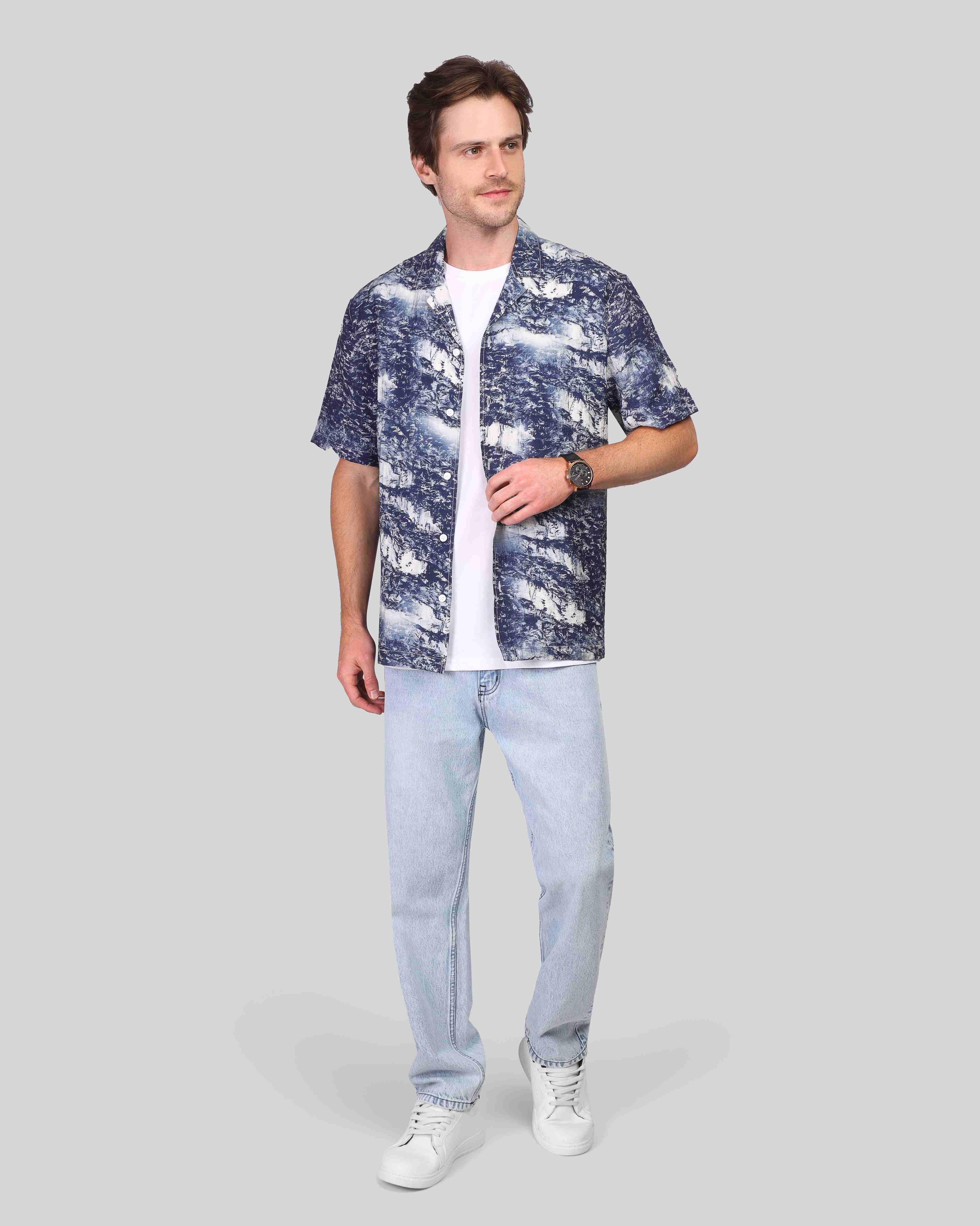 Art Print Shirt - 3341