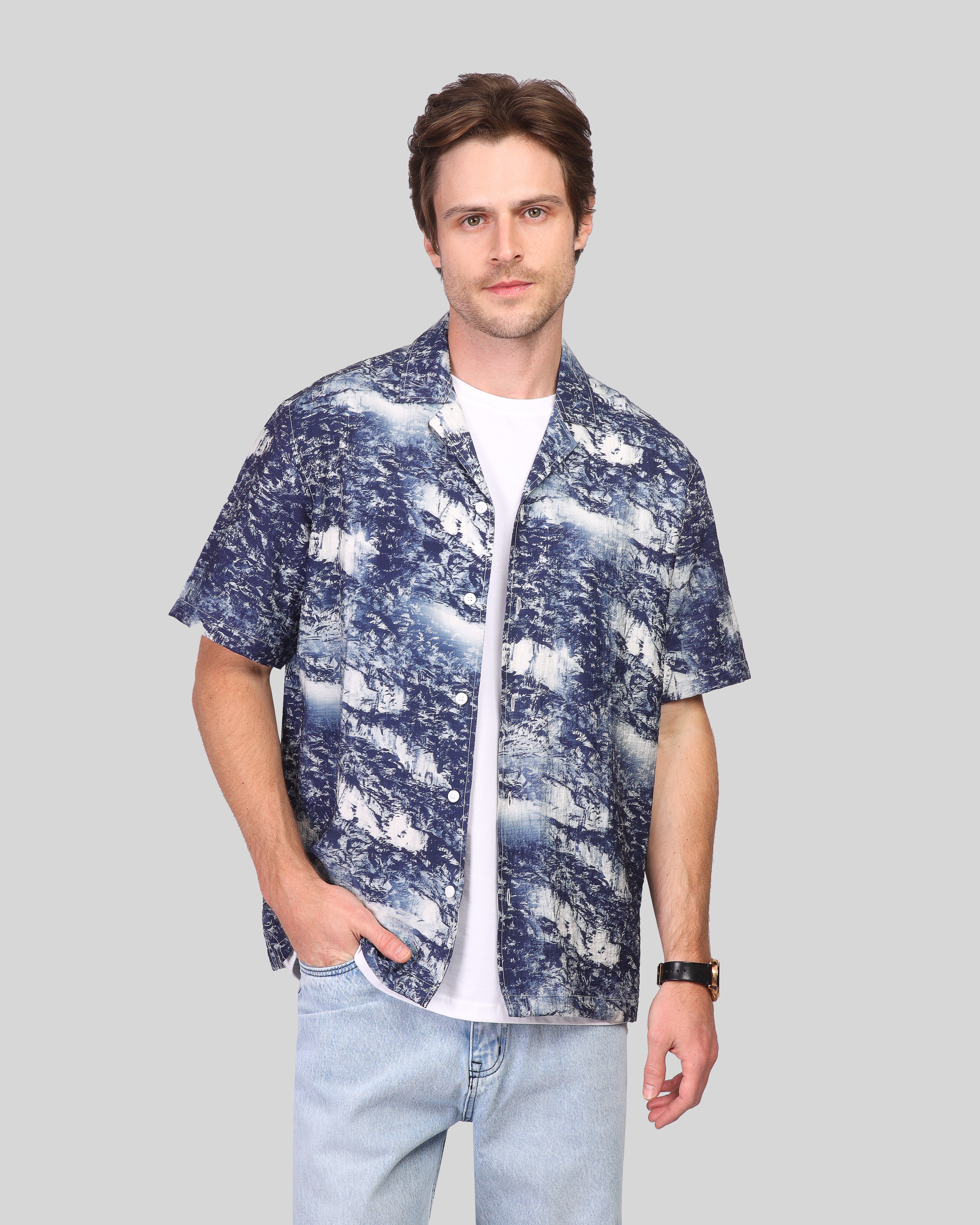 Art Print Shirt - 3341