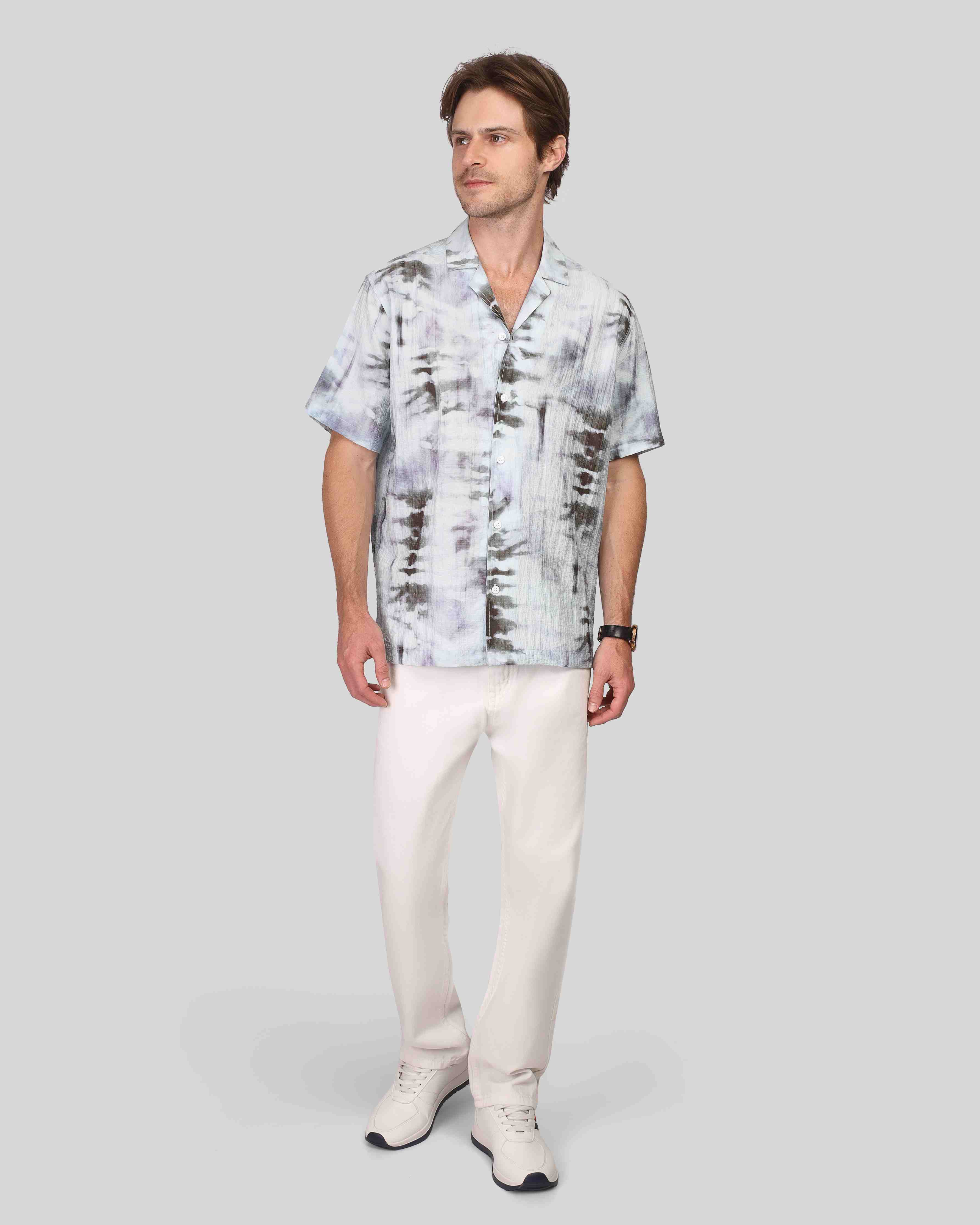 Signature Art Print Shirt - 3342