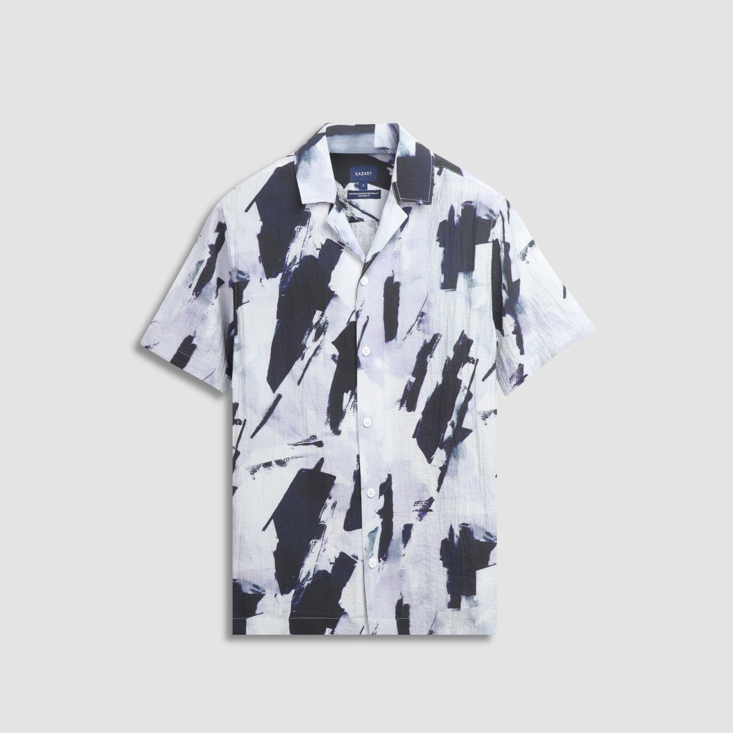 Minimal Art Cotton Shirt - 3343