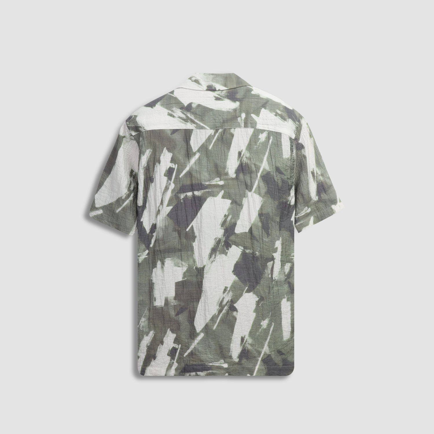 Minimal Art Cotton Shirt - 3343