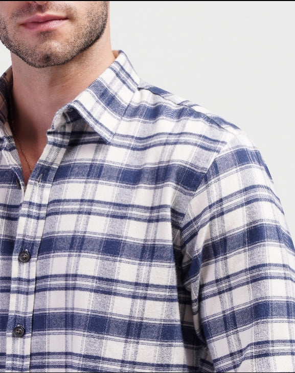 Long sleeve stripe shirt-3271