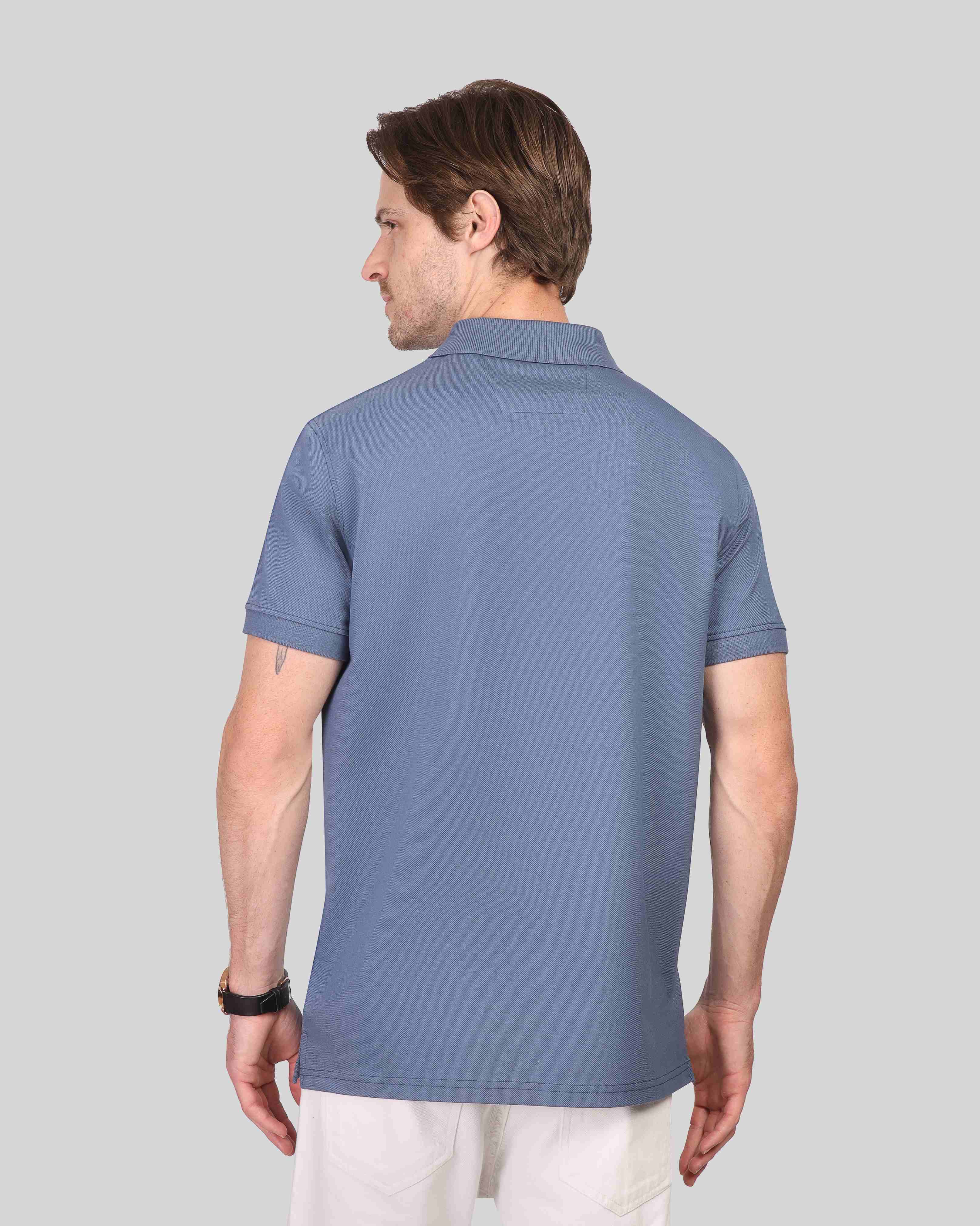 Fine Cotton Polo Shirt - 25001