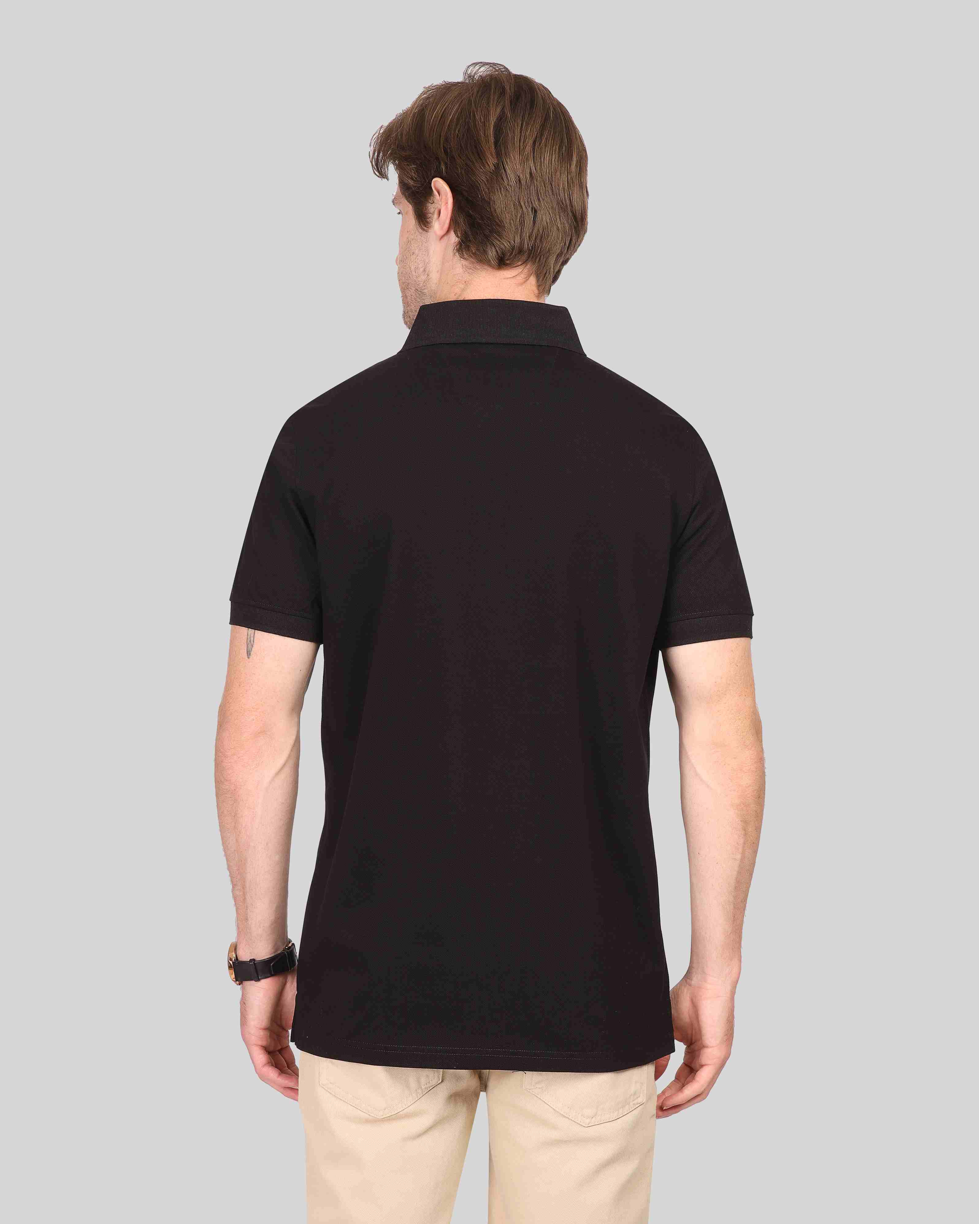 Fine Cotton Polo Shirt - 25001