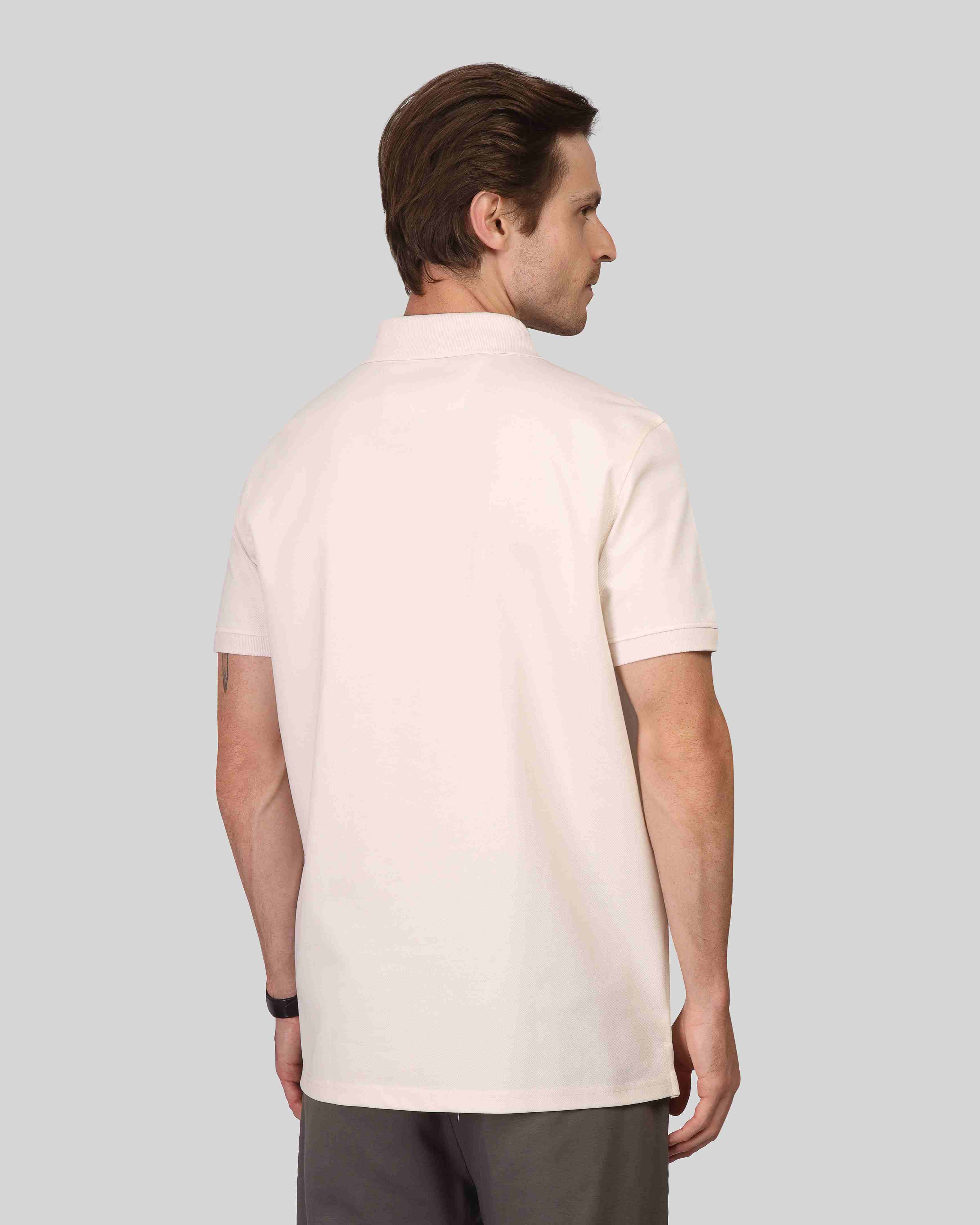 Fine Cotton Polo Shirt - 25001