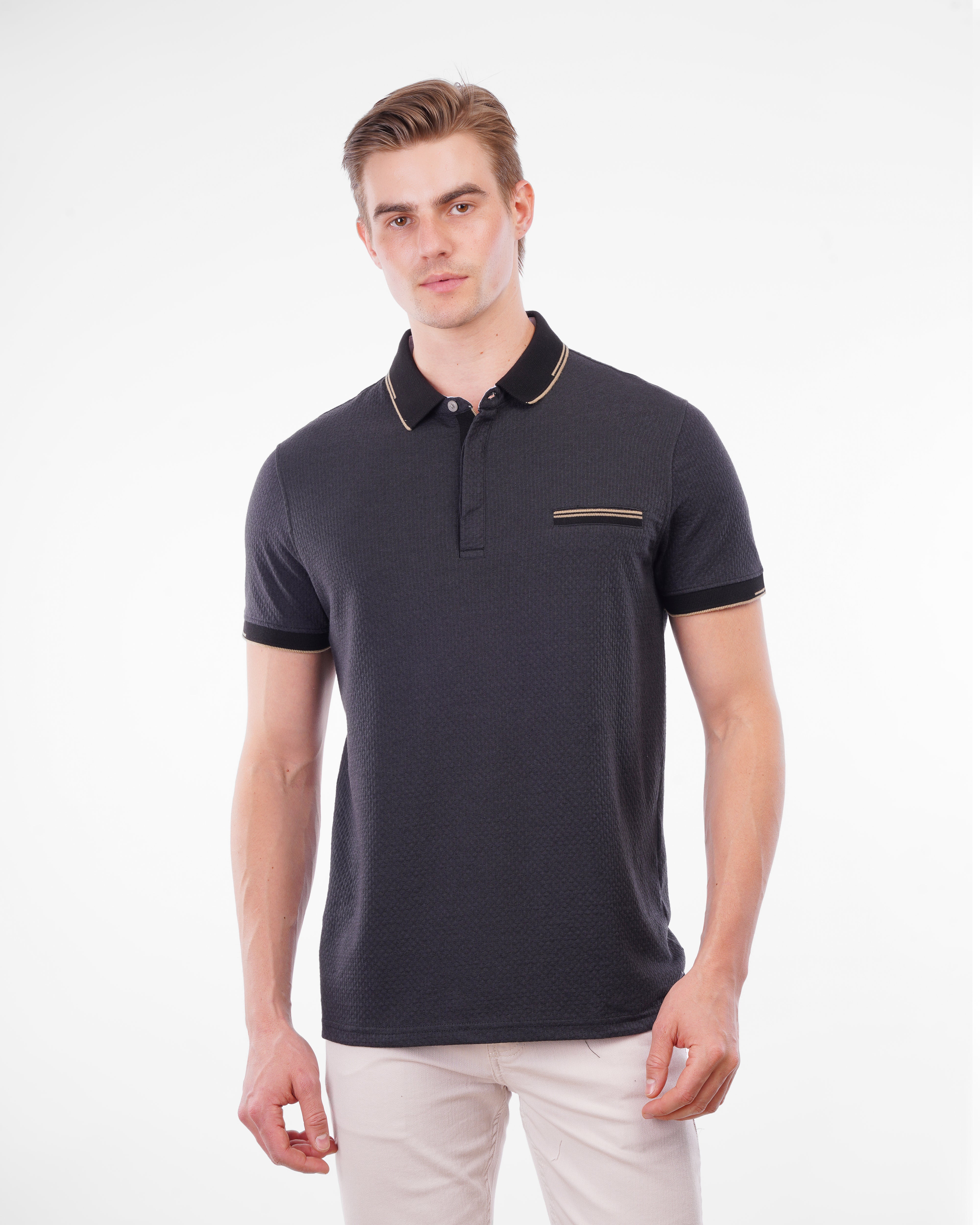 Refined Slim Fit Polo 25006