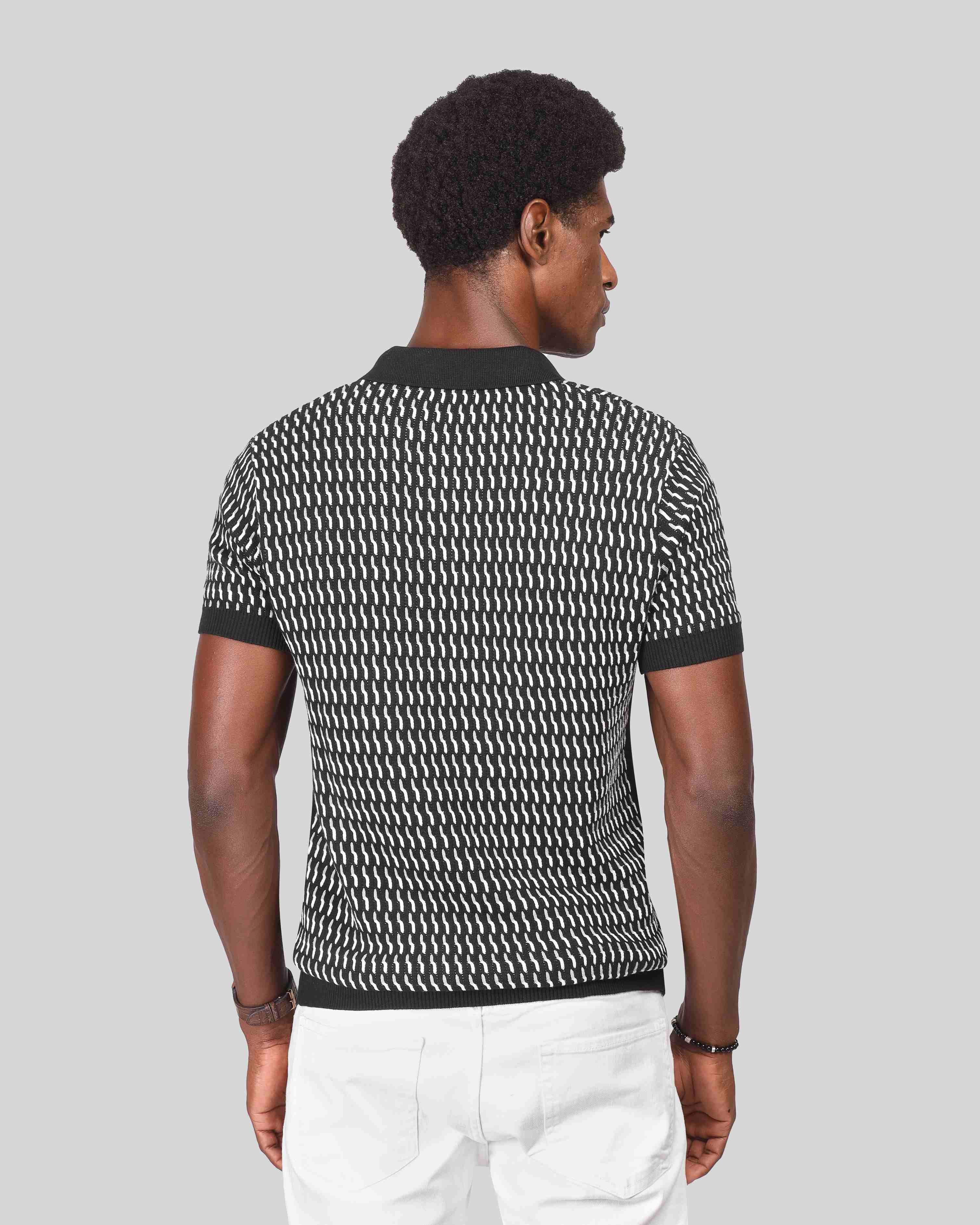 Soft Knit Polo Shirt - 25053