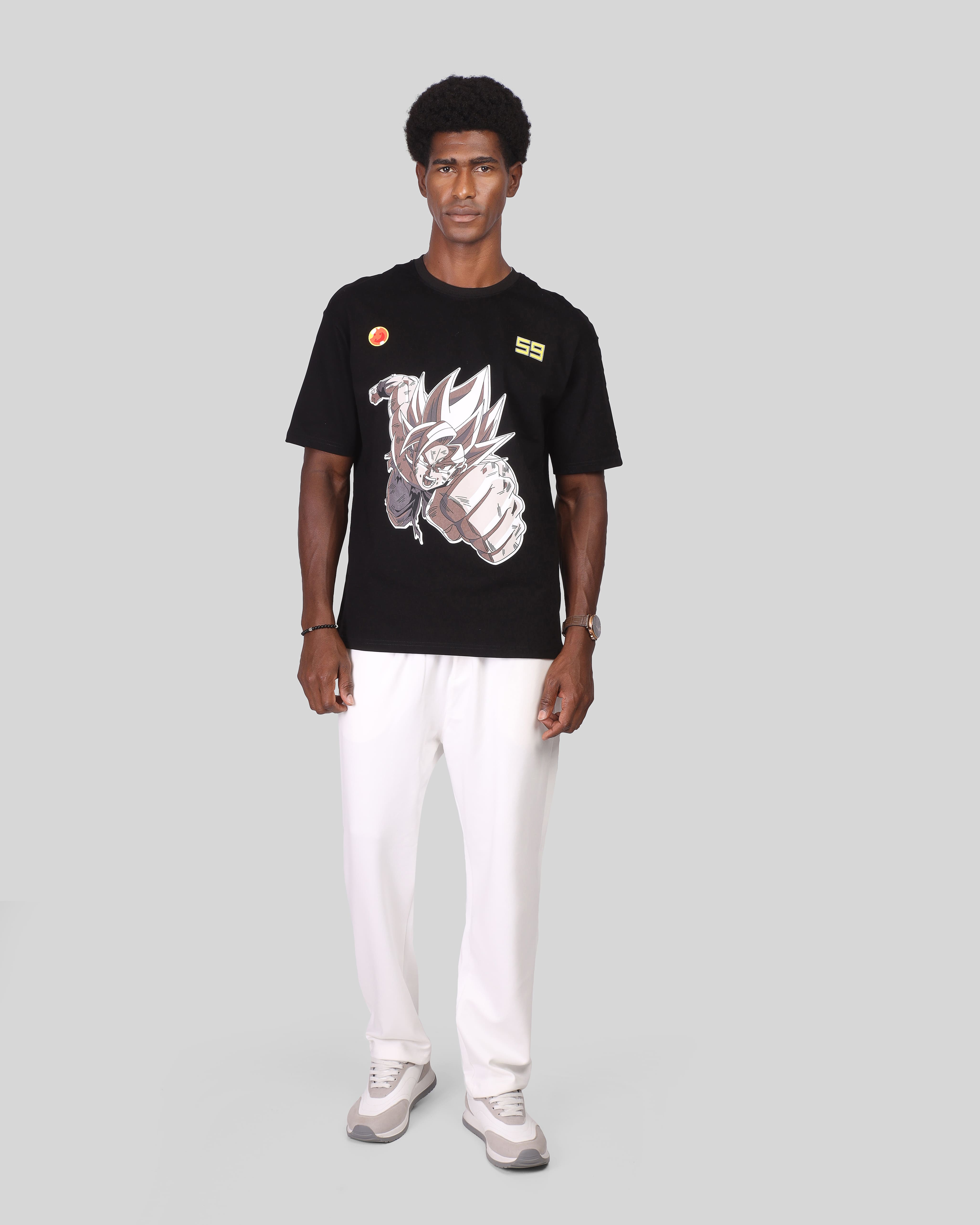 Oversized Cotton Tee - 25105