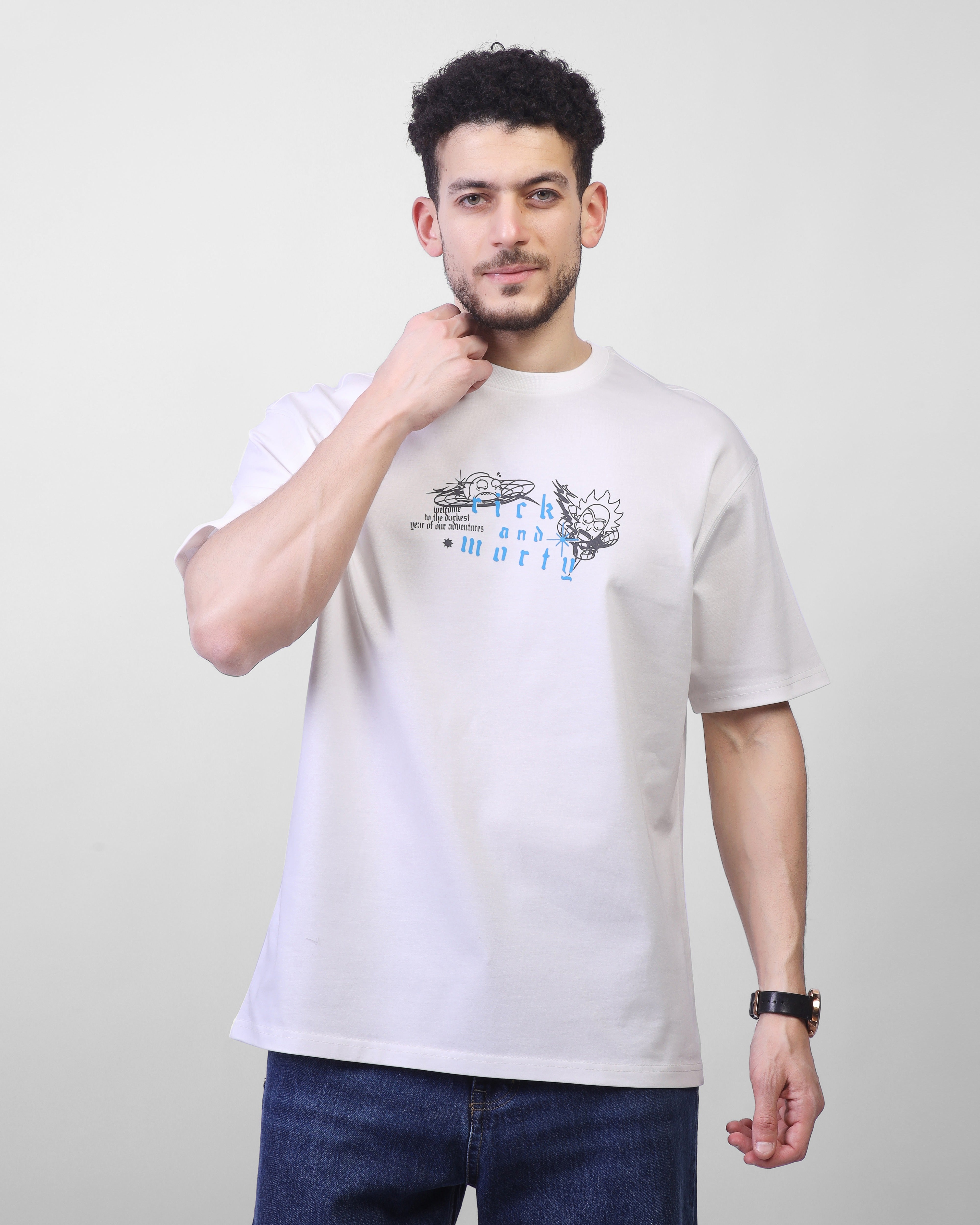 Premium Oversized Graphic Tee 25108