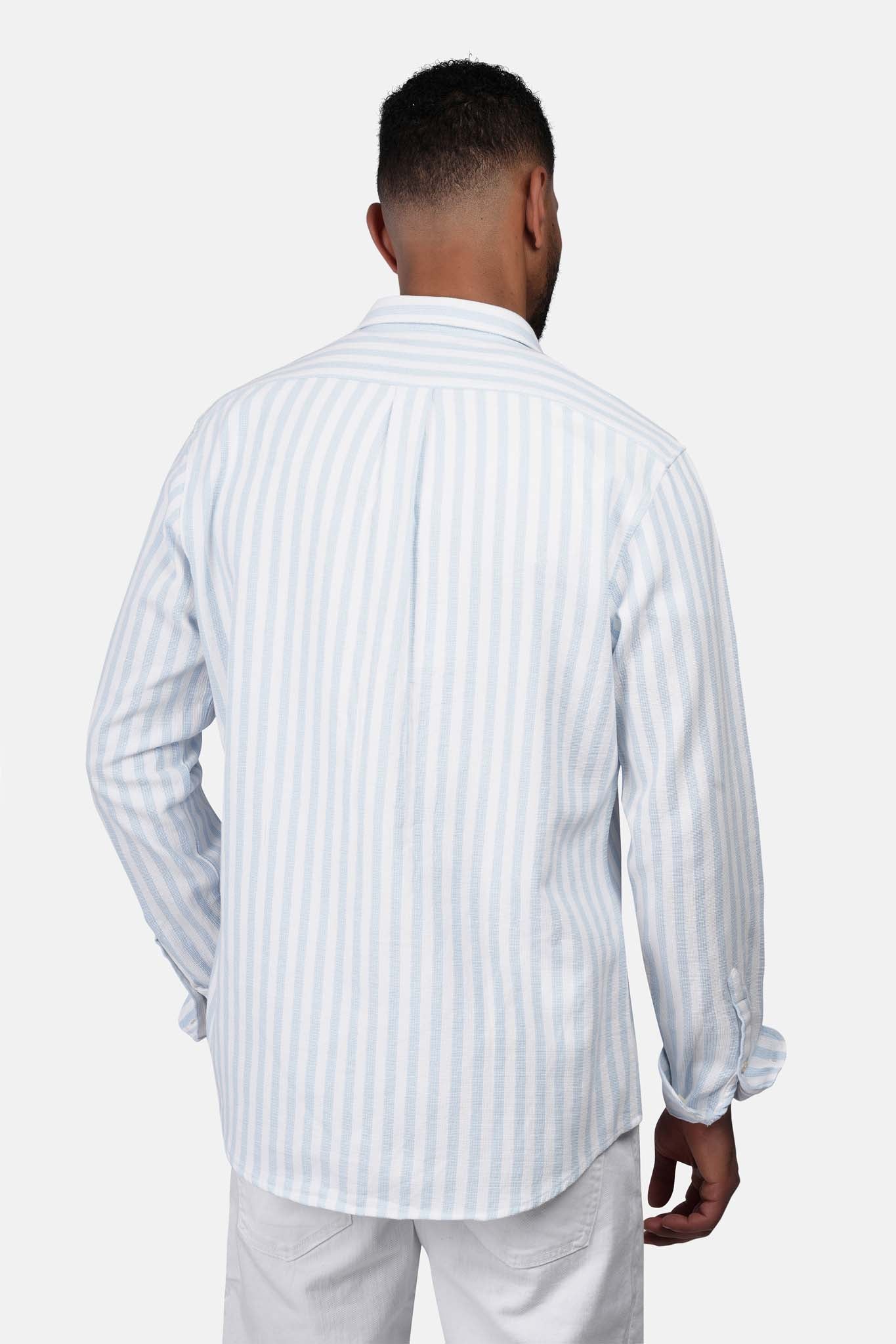 Striped Shibeka Long Sleeve Shirt