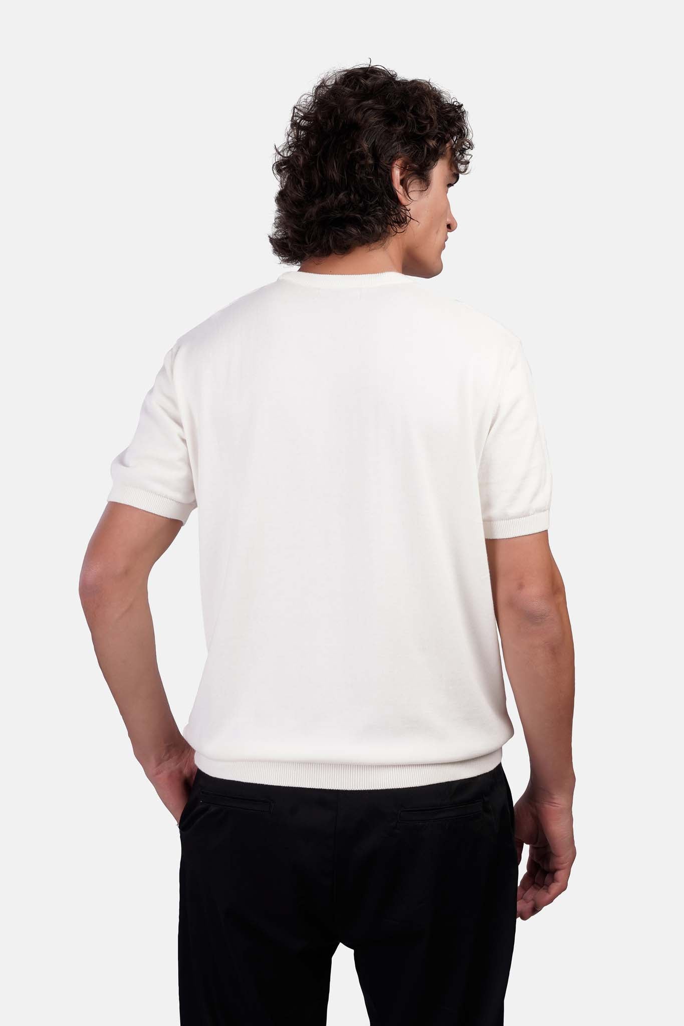 Textured Jacquard Polo Shirt