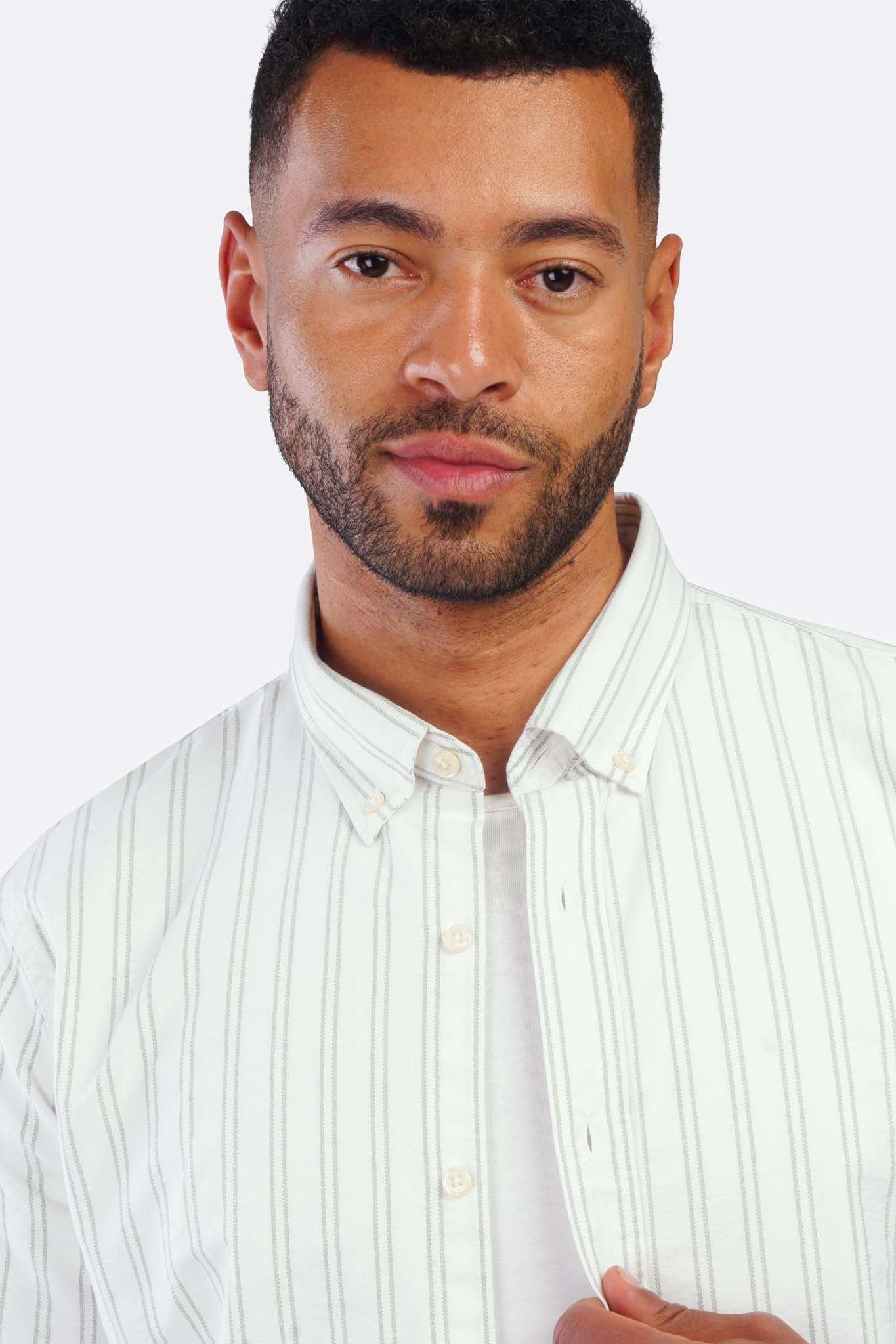 Classic Oxford Striped Shirt