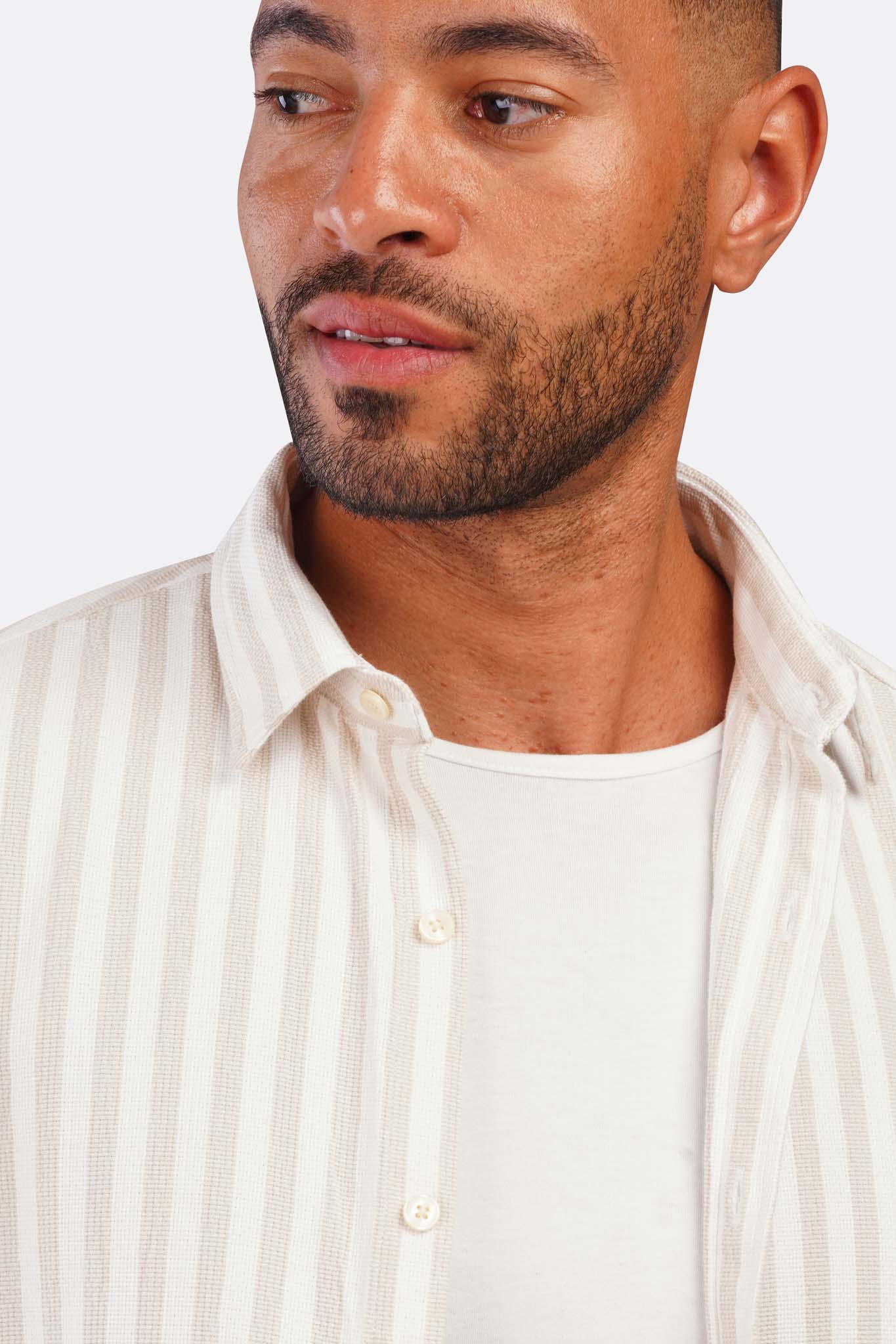 Striped Shibeka Long Sleeve Shirt