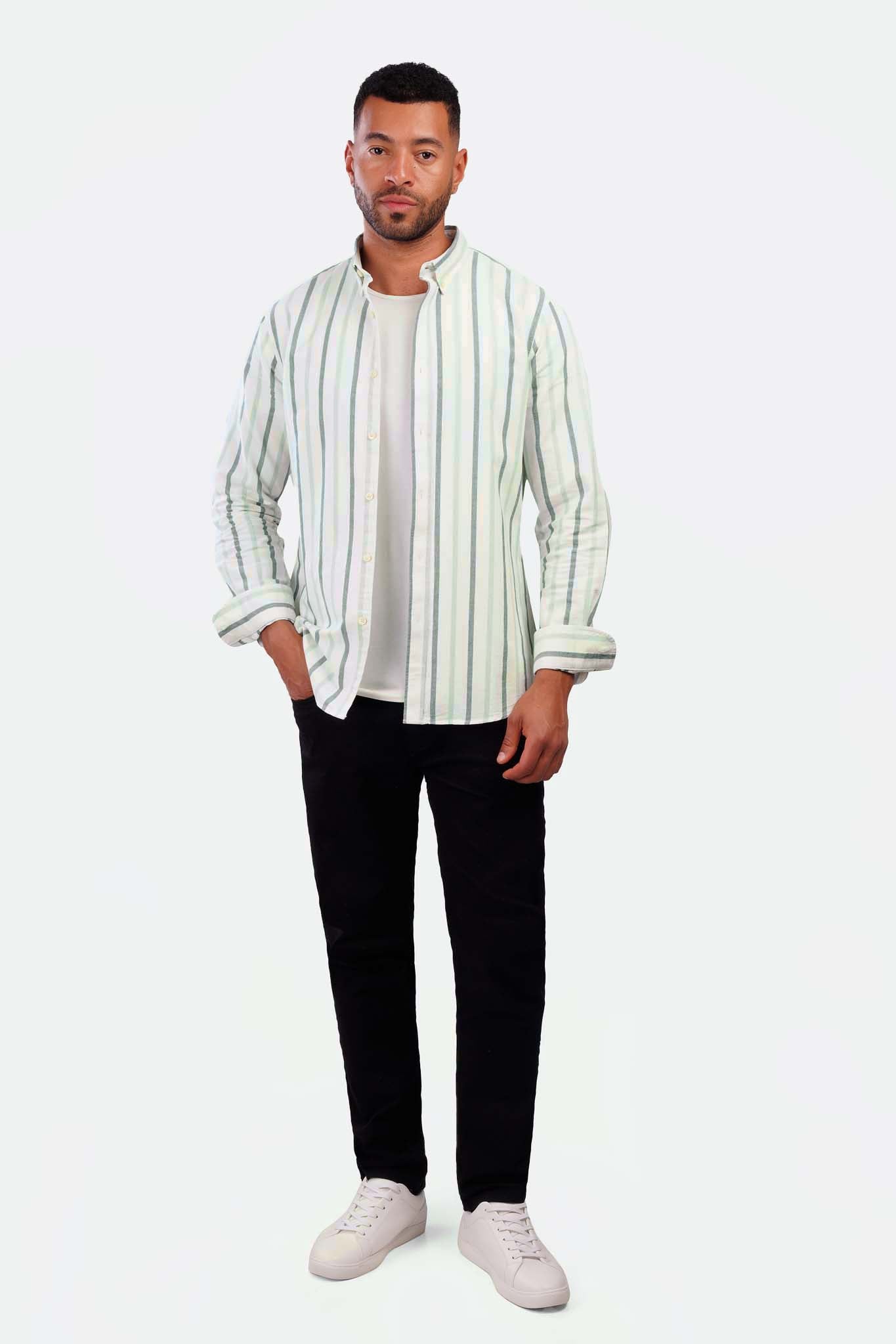Essential Oxford Stripe Shirt