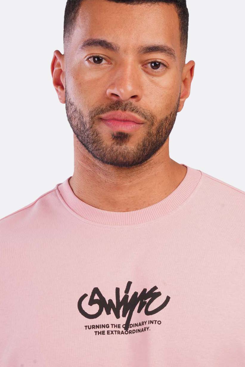 Graphic Oversized Summer Milton T-Shirt