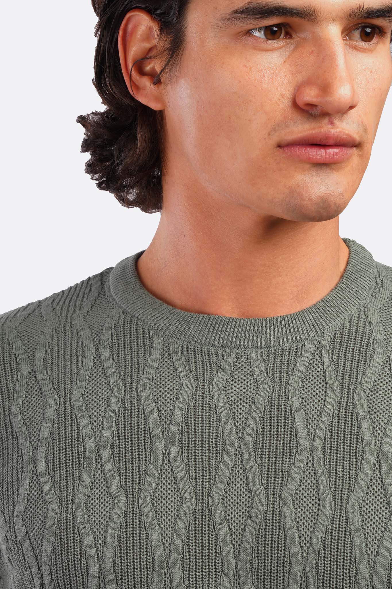 Textured Jacquard Polo Shirt