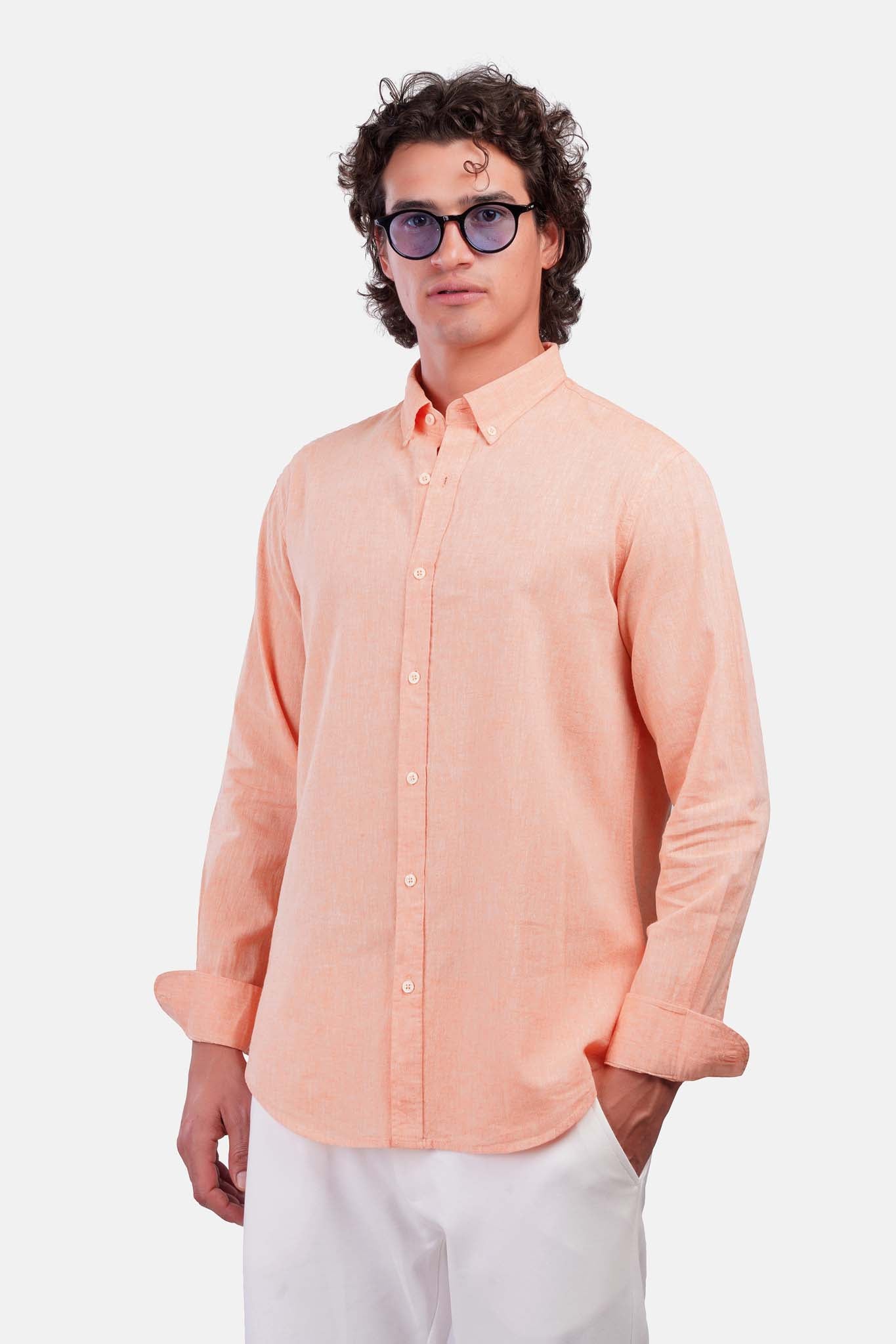 Classic Linen Long Sleeve Shirt