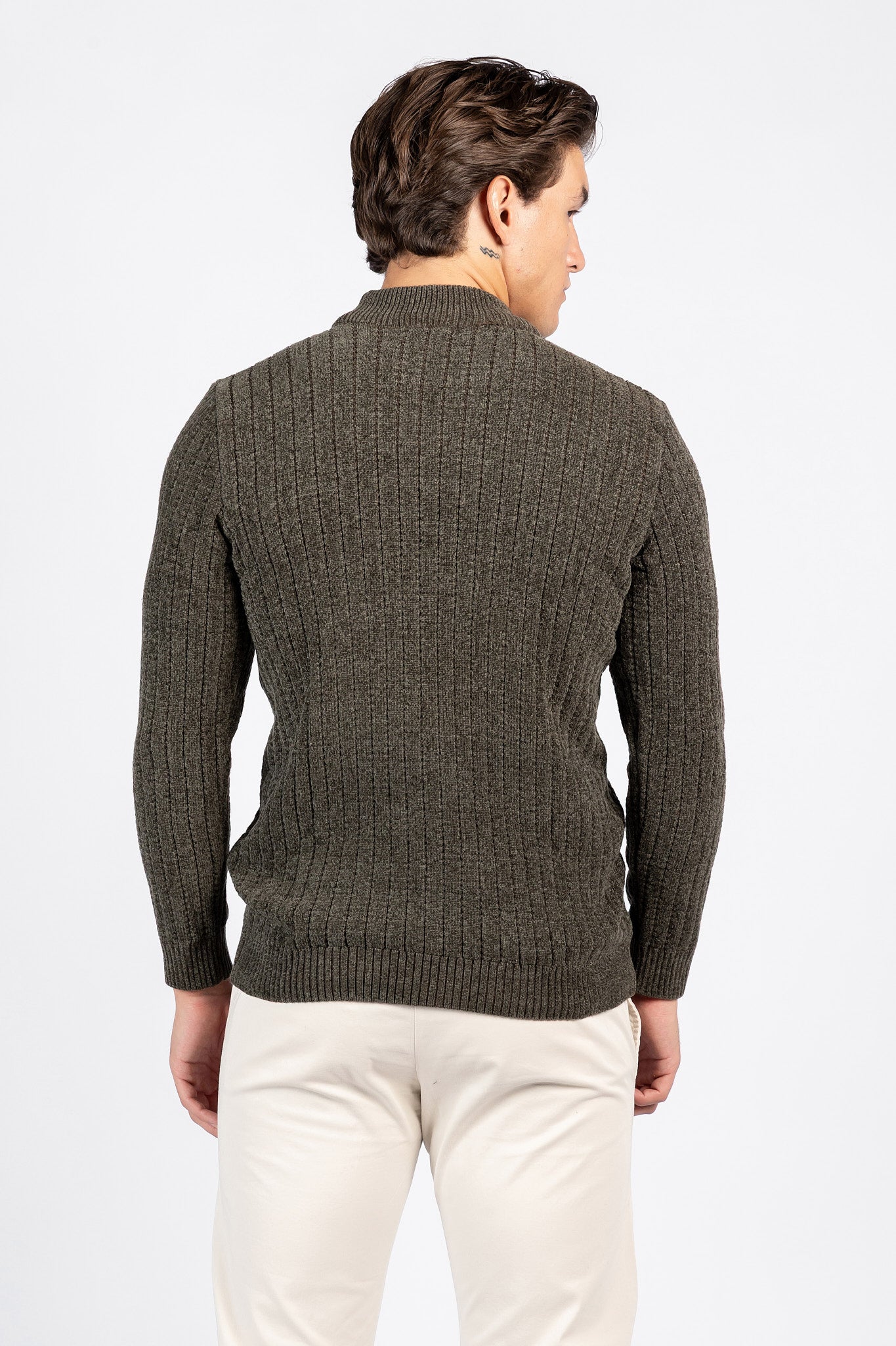 Half-Neck Suede Top PLV/214