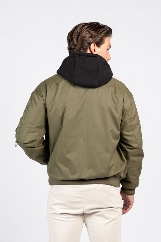 Waterproof Bomber Jacket with Zipper –  JAK/26612