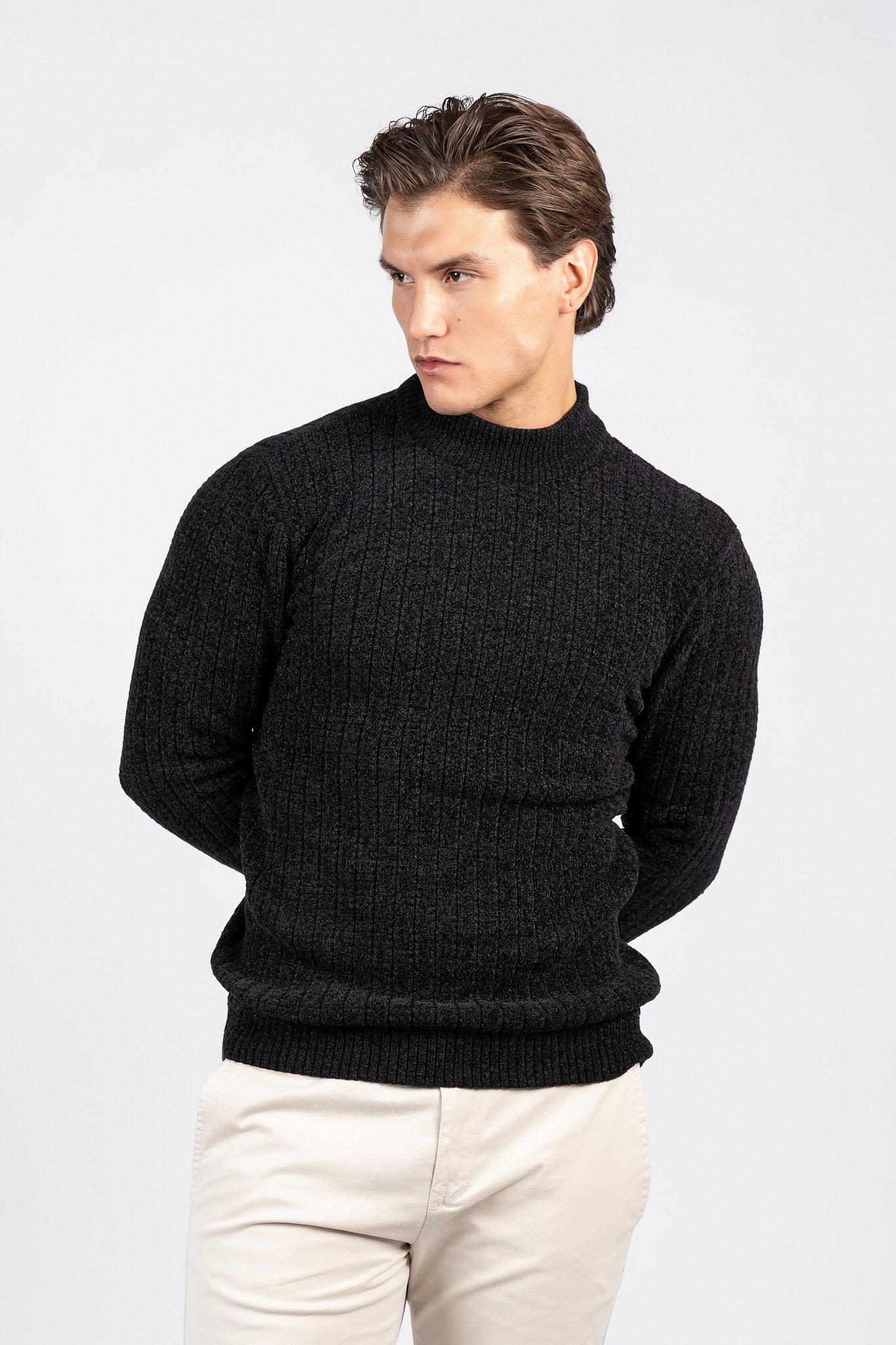 Half-Neck Suede Top PLV/214