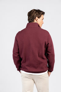 Half-Zipper Double Waffle Fashion Sweatshirt SWT/26843