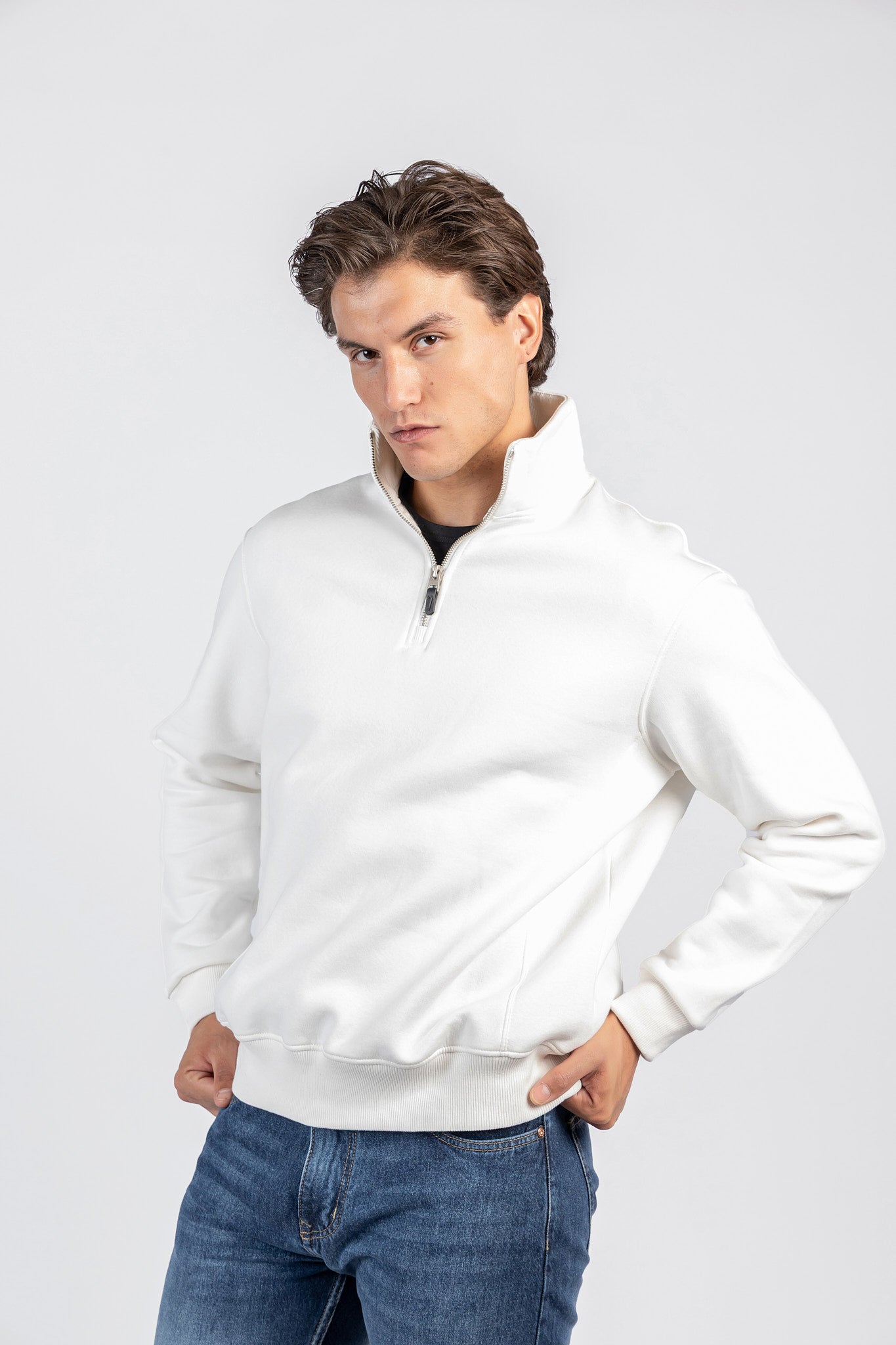 Half-Zipper Milton Top SWT/26842